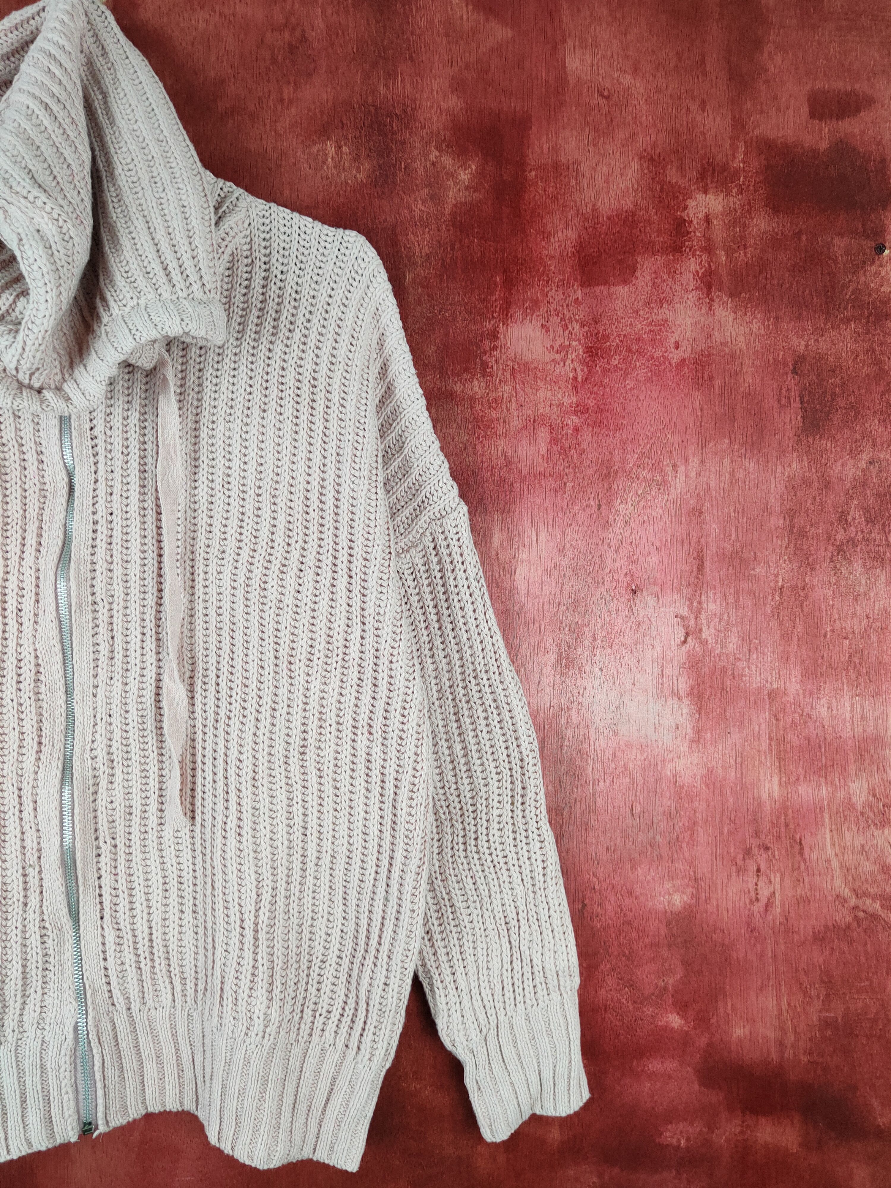 Homespun Knitwear DL Japanese Brand Soft Pink Knitwear Sweater hoodie #5783 Size L / US 10 / IT 46 - 5 Thumbnail