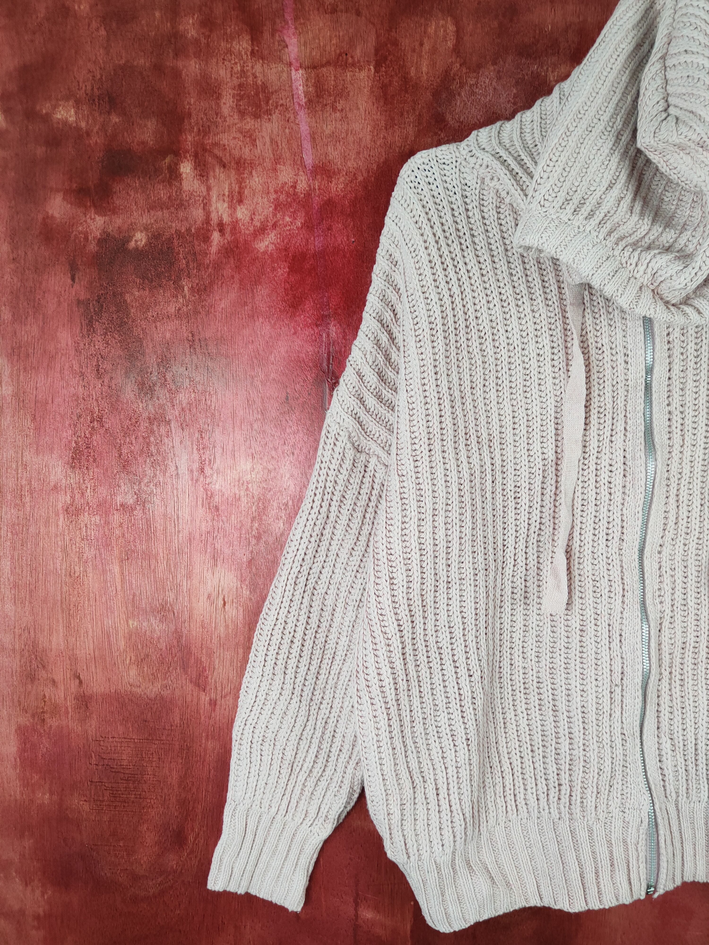 Homespun Knitwear DL Japanese Brand Soft Pink Knitwear Sweater hoodie #5783 Size L / US 10 / IT 46 - 3 Thumbnail