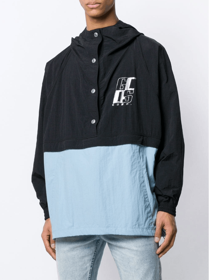 image of Gcds In Goal We Trust Ss19 Gcds Contrast Panel Windbreaker M, Men's (Size Medium)