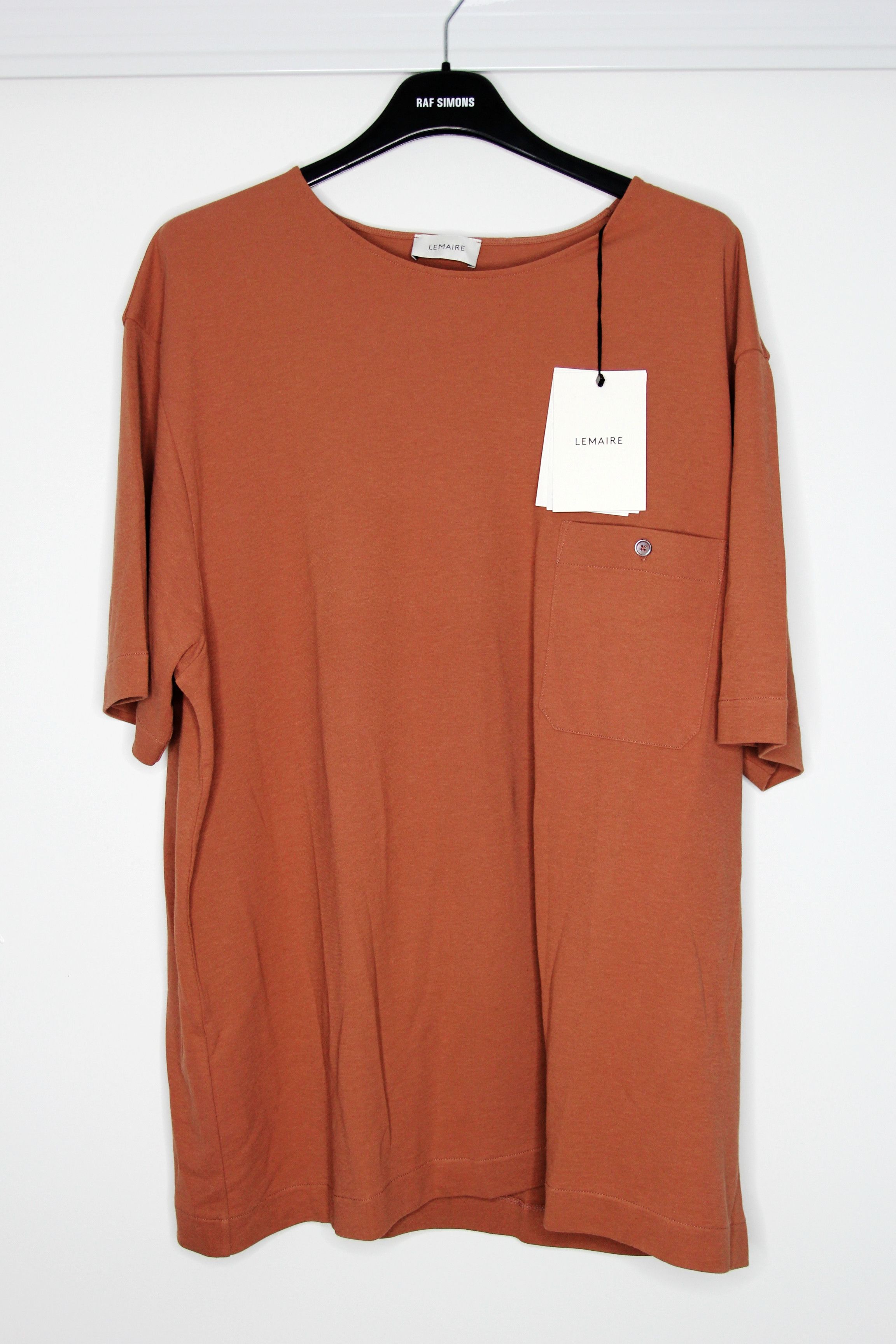 BNWT SS21 LEMAIRE CREPE JERSEY CHINESE TSHIRT M - Short