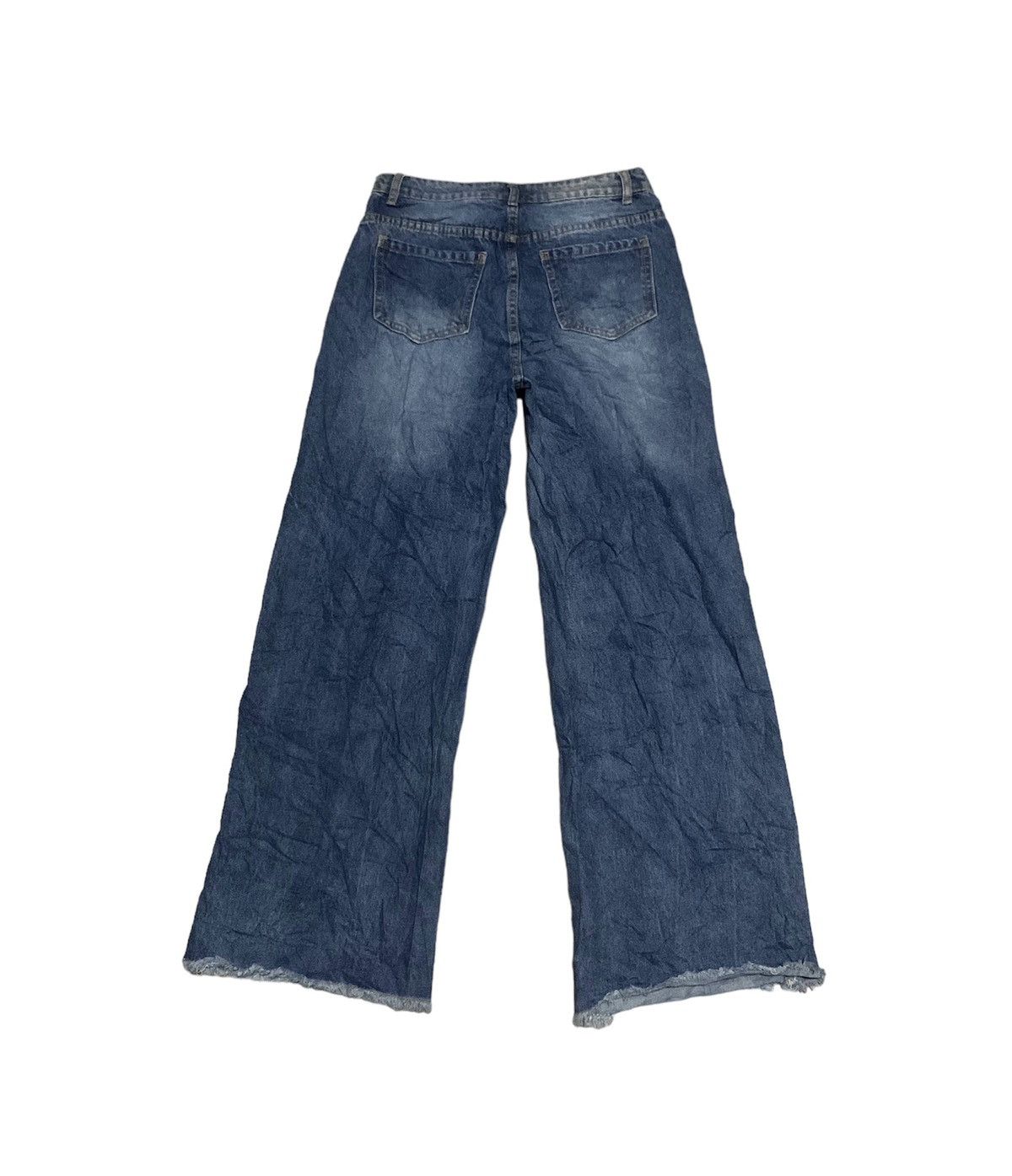 Japanese Brand Vintage Japanese Brand Shein Wideleg Jeans Size US 28 / EU 44 - 2 Thumbnail