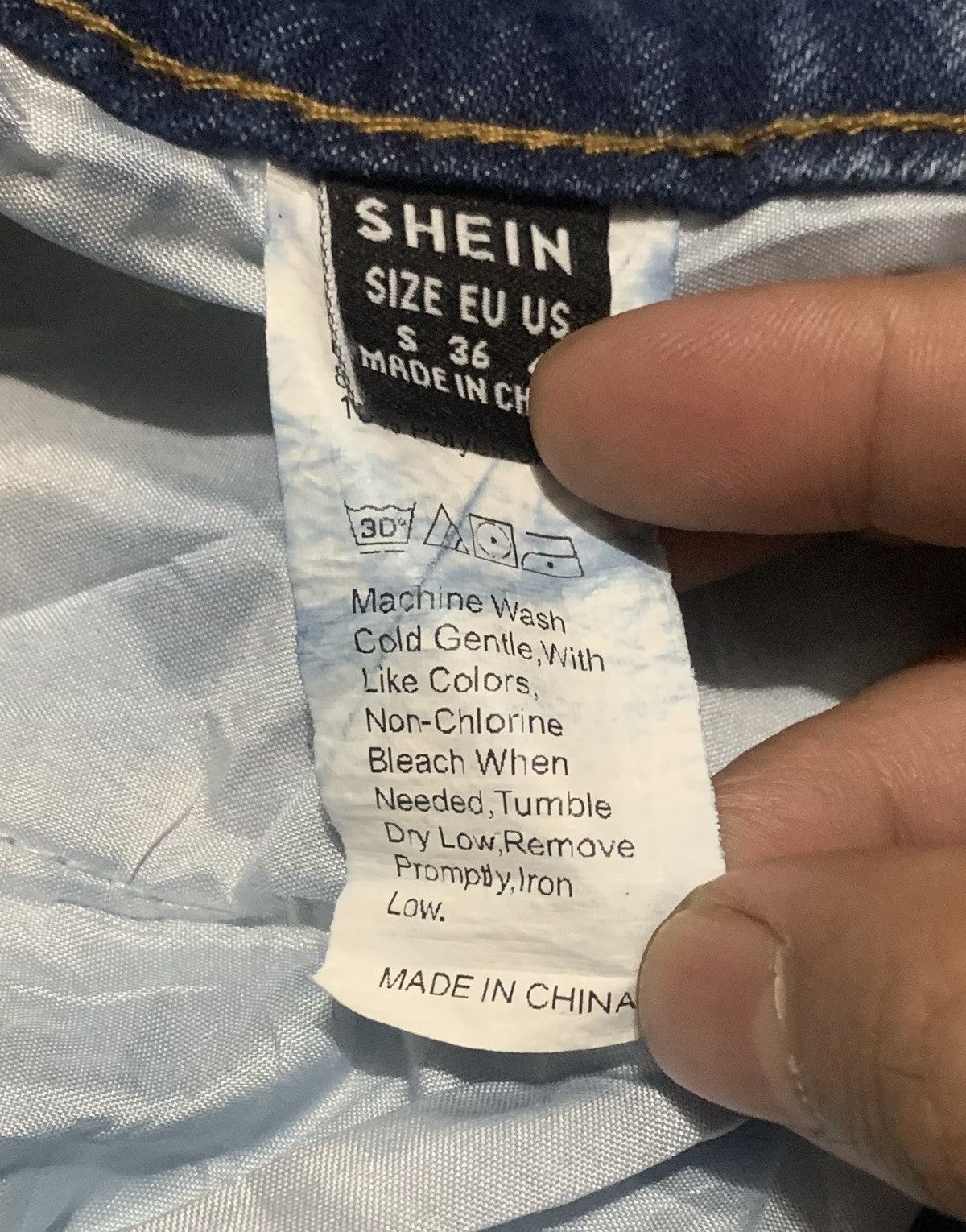 Japanese Brand Vintage Japanese Brand Shein Wideleg Jeans Size US 28 / EU 44 - 4 Thumbnail