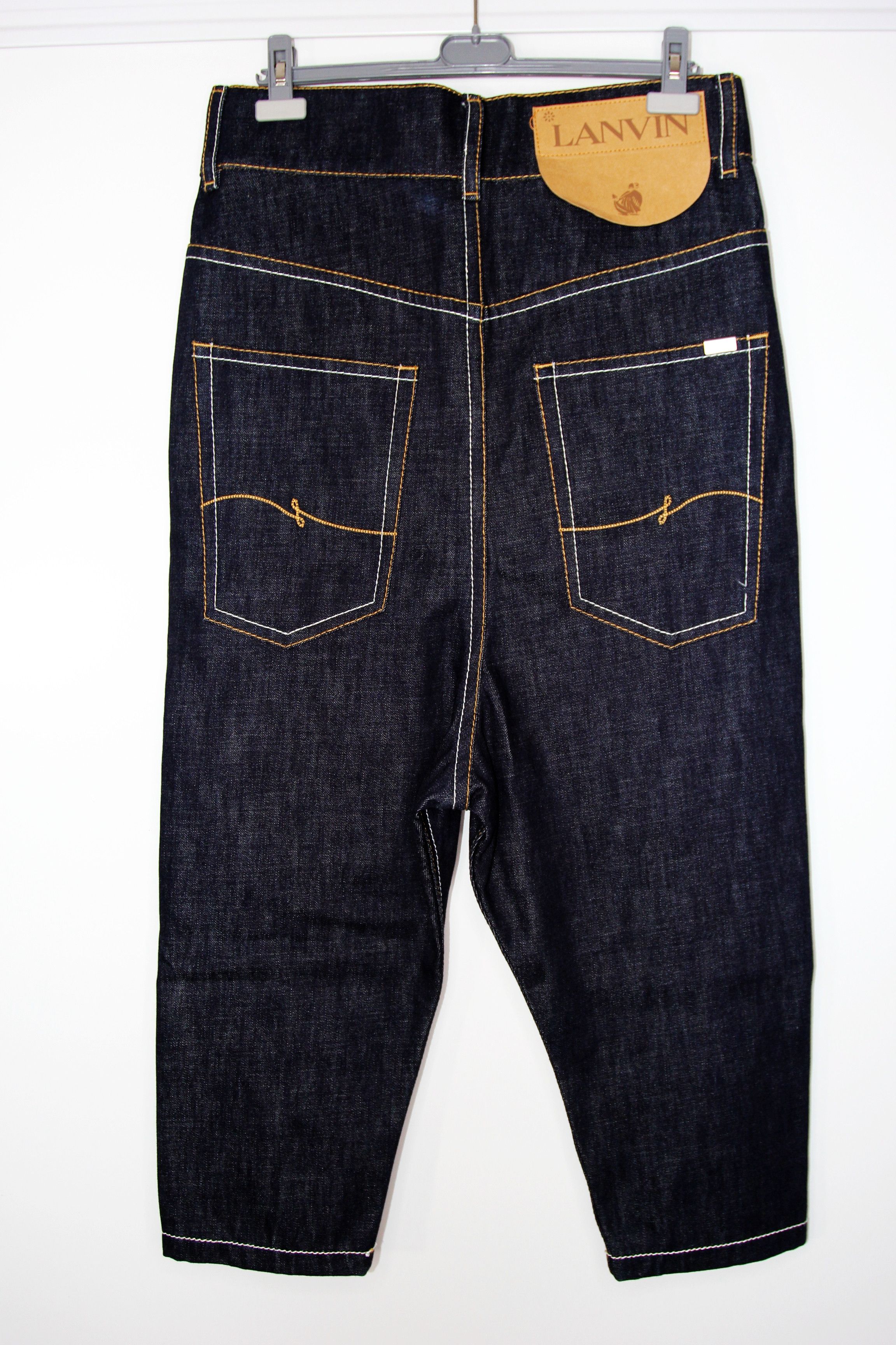 Lanvin BNWT AW20 LANVIN DROP CROTCH JEANS 30 Size US 30 / EU 46 - 3 Thumbnail