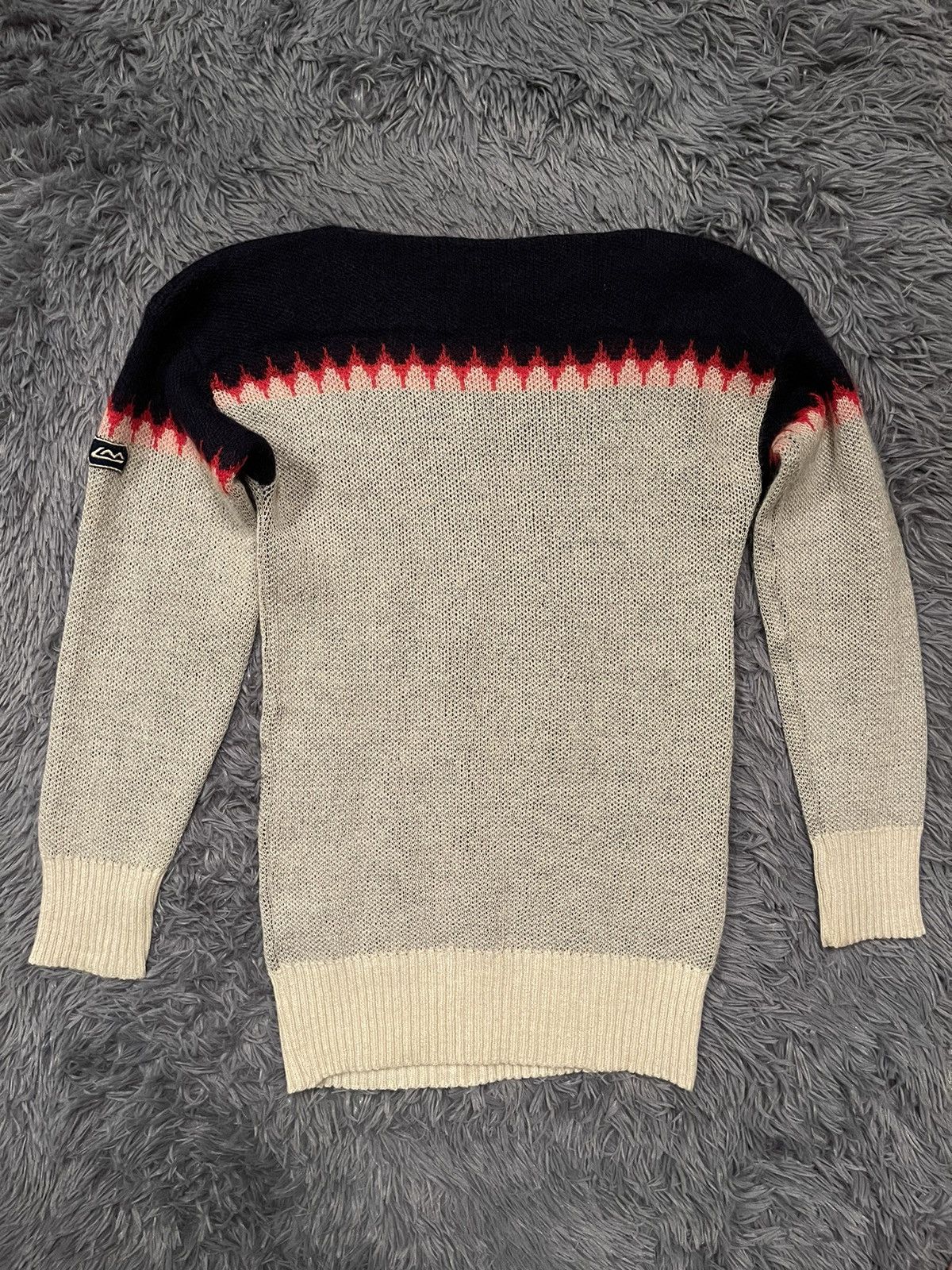 Vintage Vintage 1978 ski cup mohair sweater Size US S / EU 44-46 / 1 - 9 Thumbnail