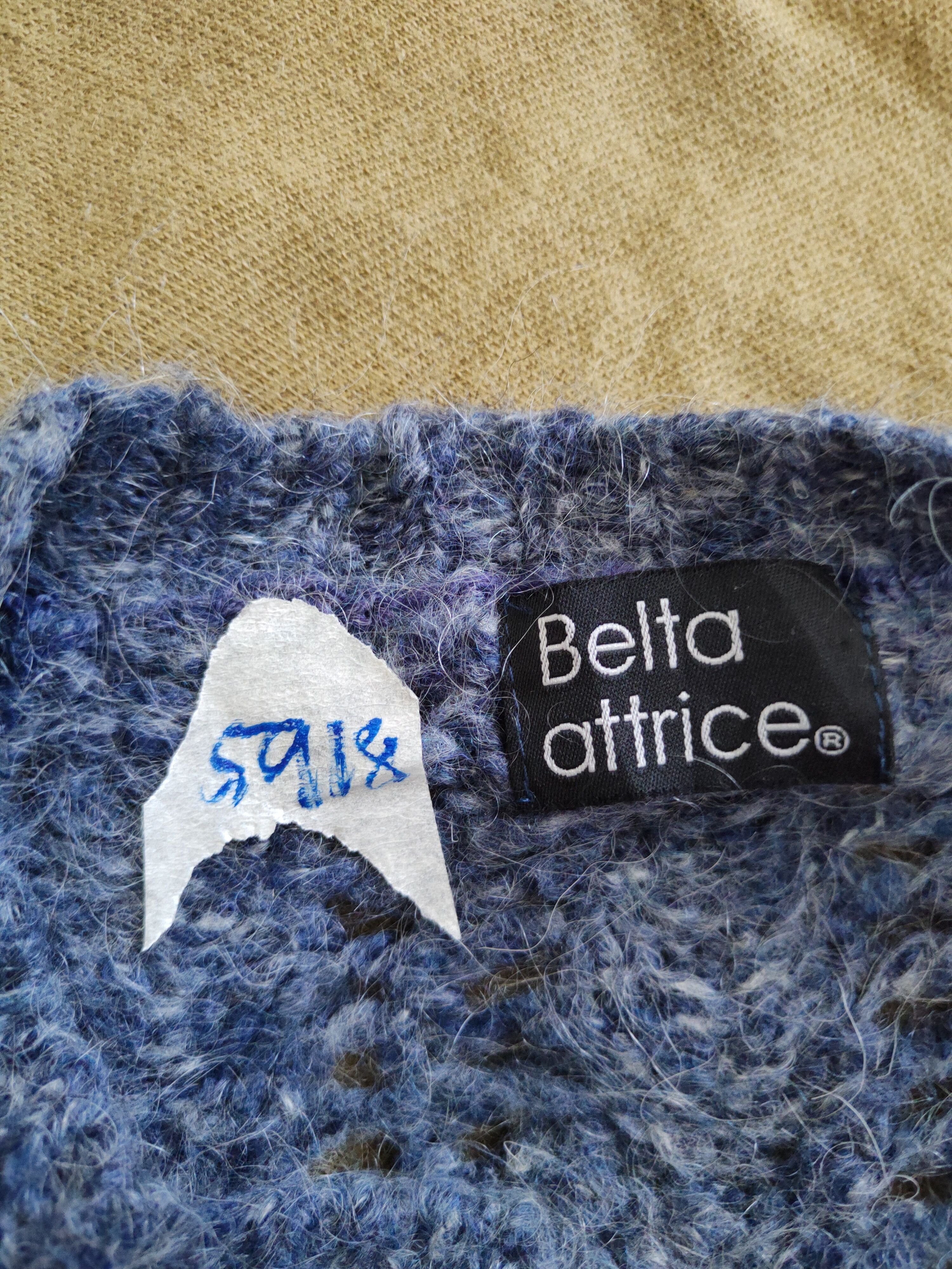 Japanese Brand Belta Attrice® Shaggy Fur Knitwear mohair Cardigan #5918 Size M / US 6-8 / IT 42-44 - 12 Thumbnail