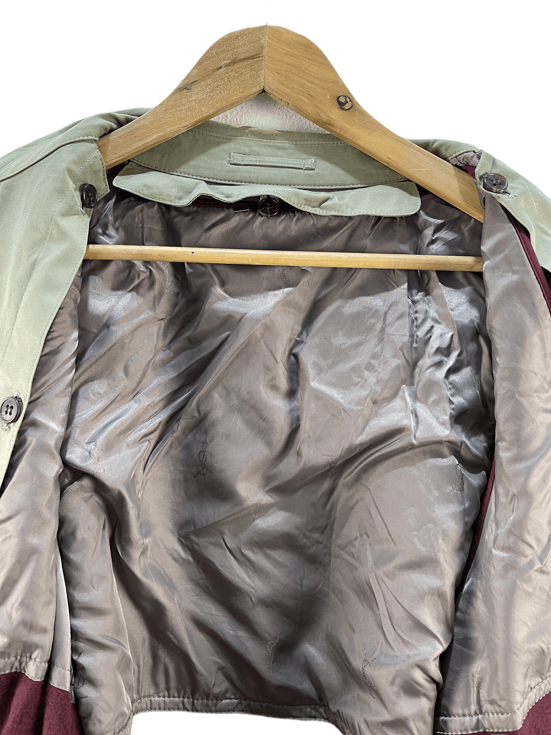 Yves Saint Laurent Vintage Yves Saint Laurent Trench Coat Jacket Size US L / EU 52-54 / 3 - 11 Thumbnail