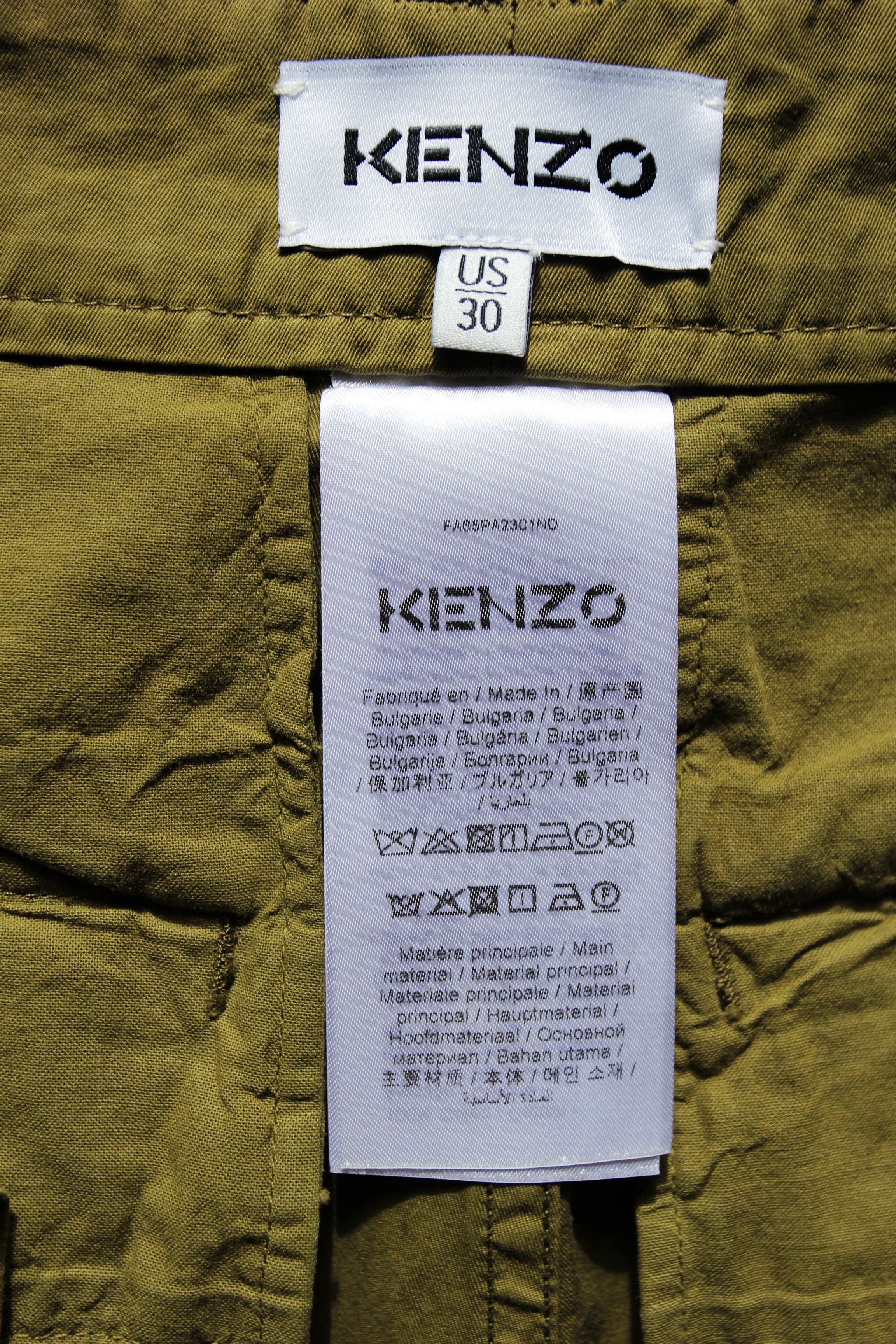 Kenzo BNWT AW20 KENZO CARGO PANTS 46 Size US 30 / EU 46 - 11 Thumbnail