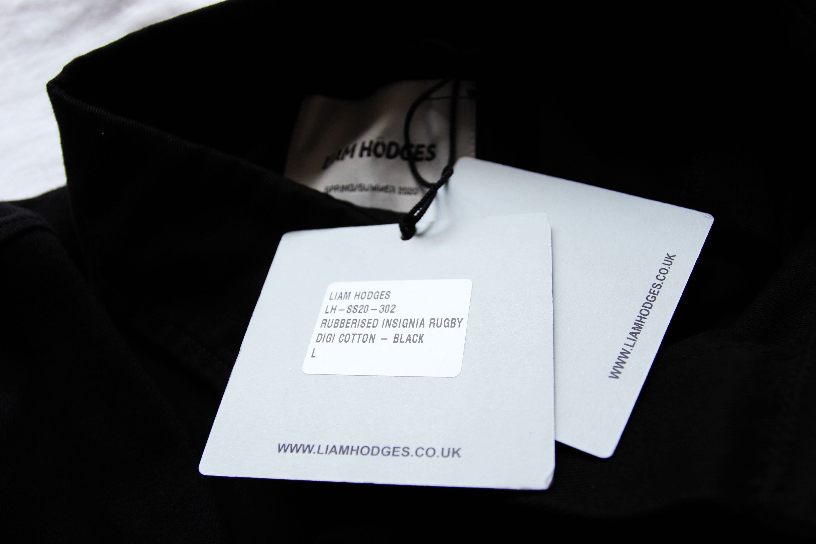 Liam Hodges BNWT SS20 LIAM HODGES RUBBERISED INSIGNIA RUGBY POLO L Size US L / EU 52-54 / 3 - 6 Thumbnail