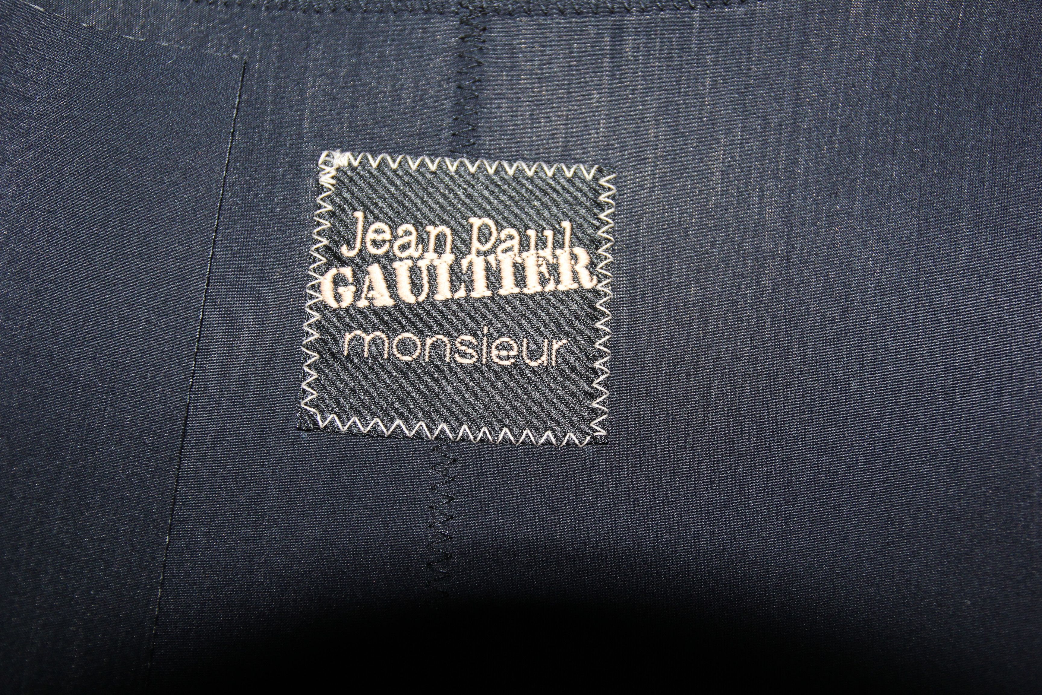 Jean Paul Gaultier AW11 JEAN PAUL GAULTIER RUNWAY #25 TECH MATERIAL COAT 46 Size US S / EU 44-46 / 1 - 17 Thumbnail
