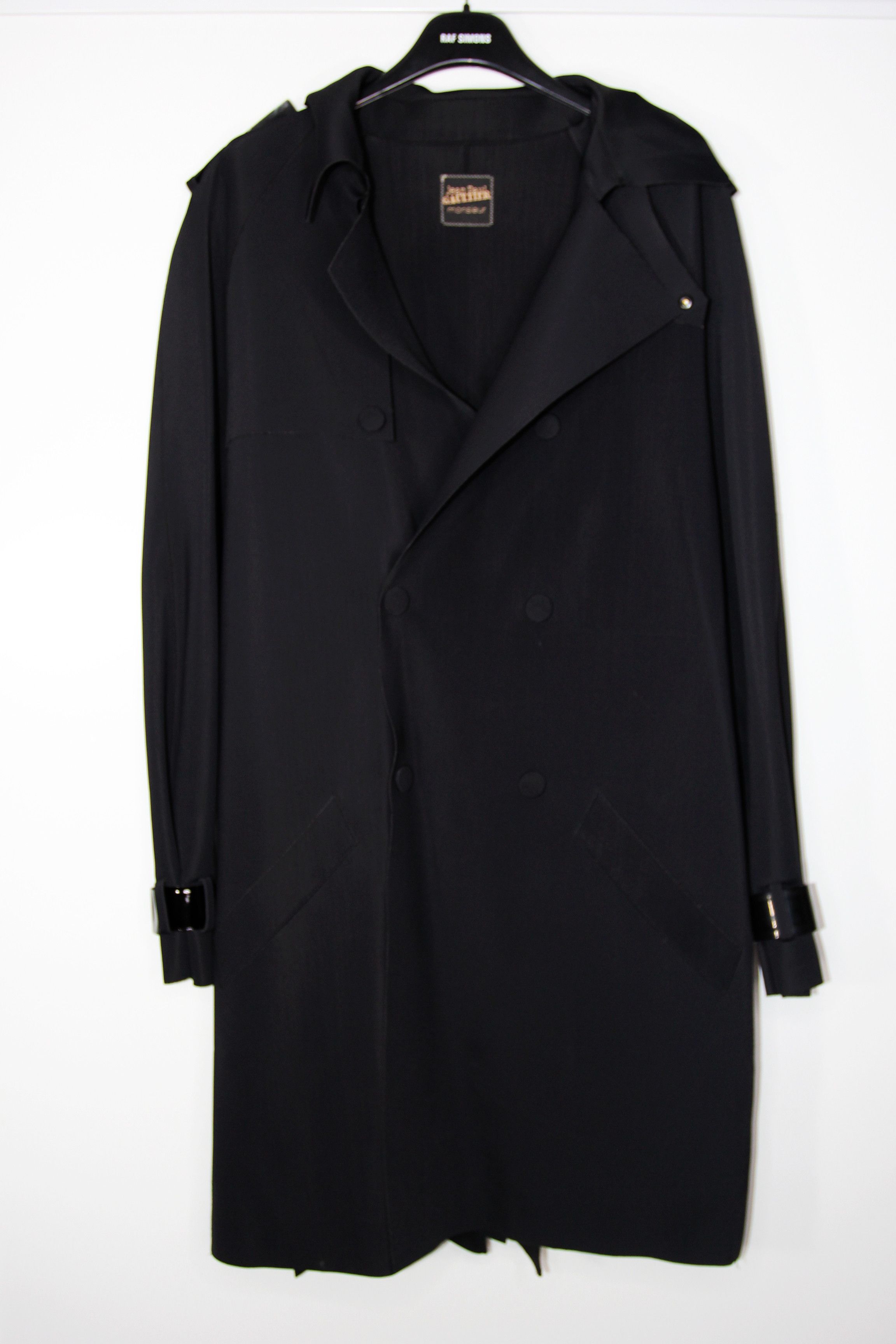 Jean Paul Gaultier AW11 JEAN PAUL GAULTIER RUNWAY #25 TECH MATERIAL COAT 46 Size US S / EU 44-46 / 1 - 2 Thumbnail