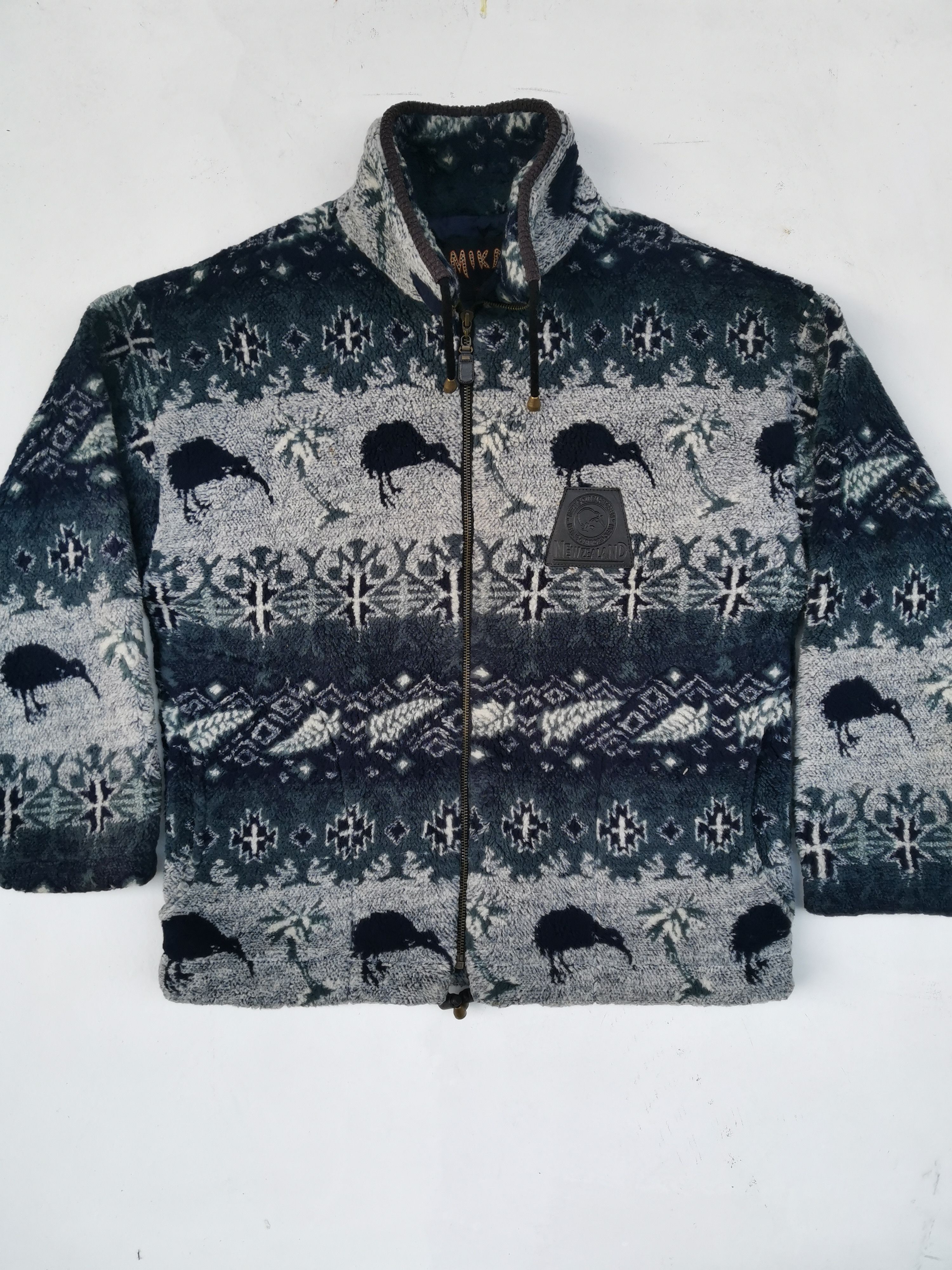 Canterbury of New Zealand × New Zealand Outback Rare!Turkey Trot Hawai NewZealand Overprint Fleece Sweaters Size US S / EU 44-46 / 1 - 1 Thumbnail