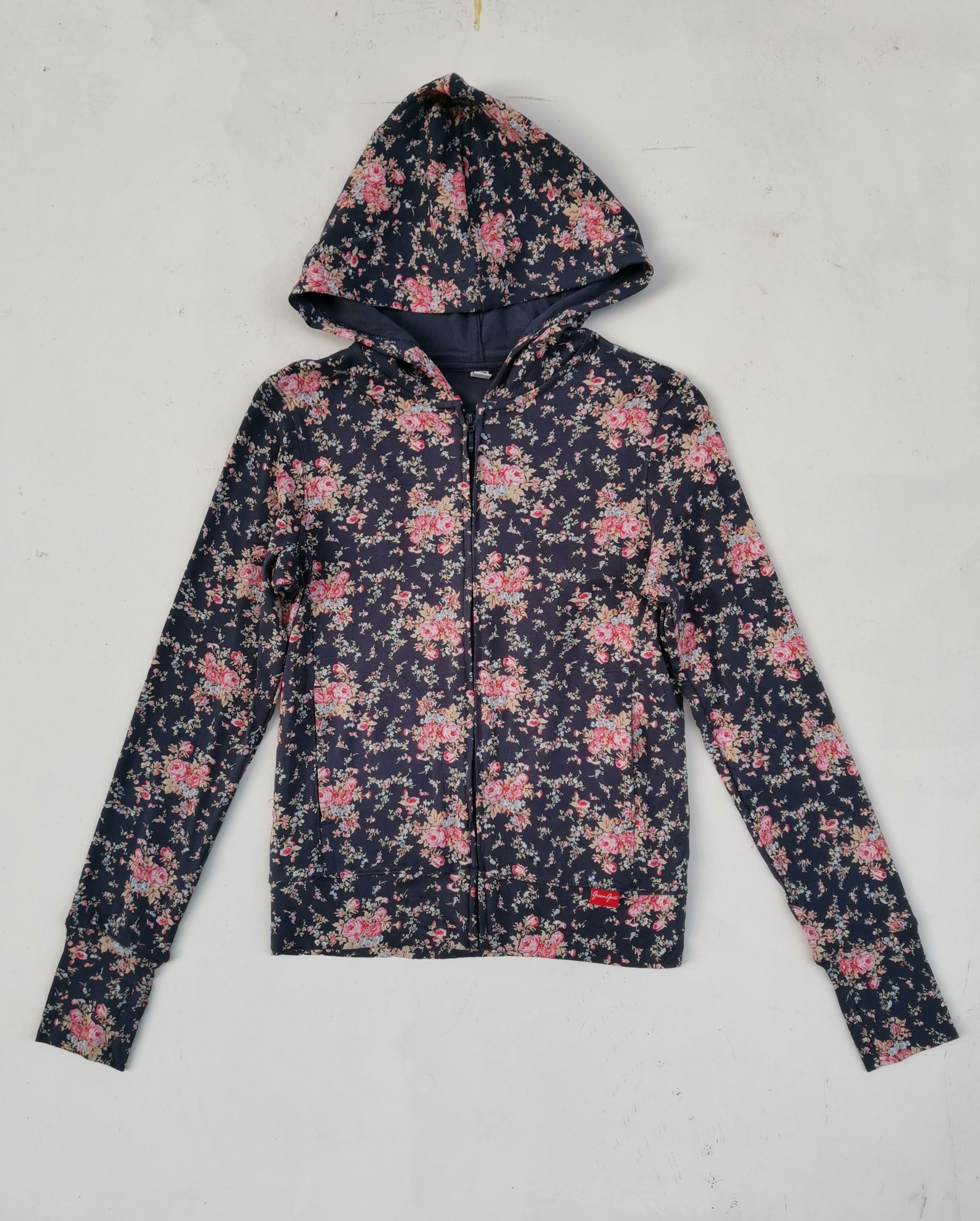 Japanese Brand × Uniqlo Uniqlo Flora Full Print Hoodie Zipper Sweaters Size US S / EU 44-46 / 1 - 1 Thumbnail