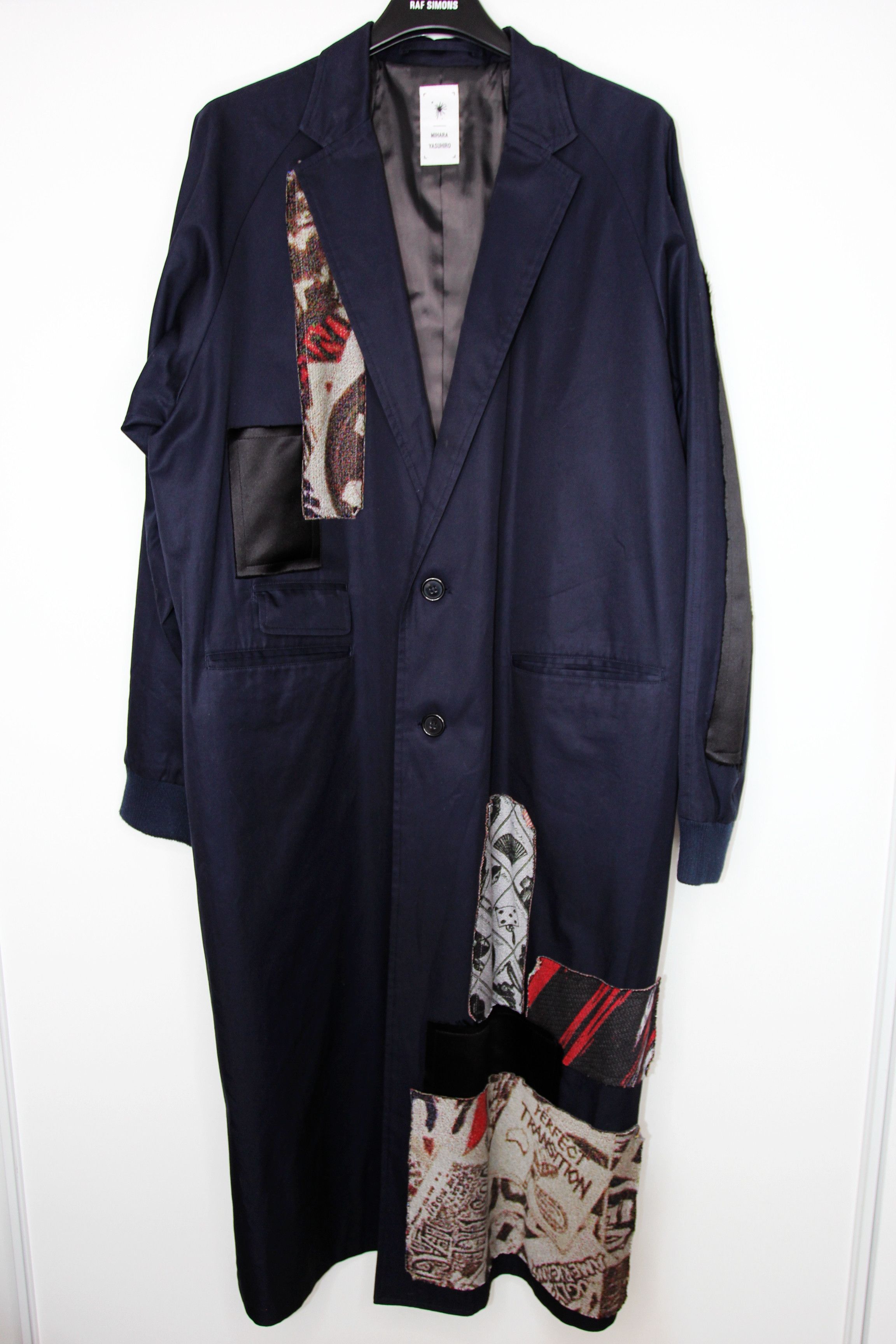 Maison MIHARA YASUHIRO MIHARAYASUHIRO JACQUARD CHESTER COAT 48 Size US M / EU 48-50 / 2 - 2 Thumbnail