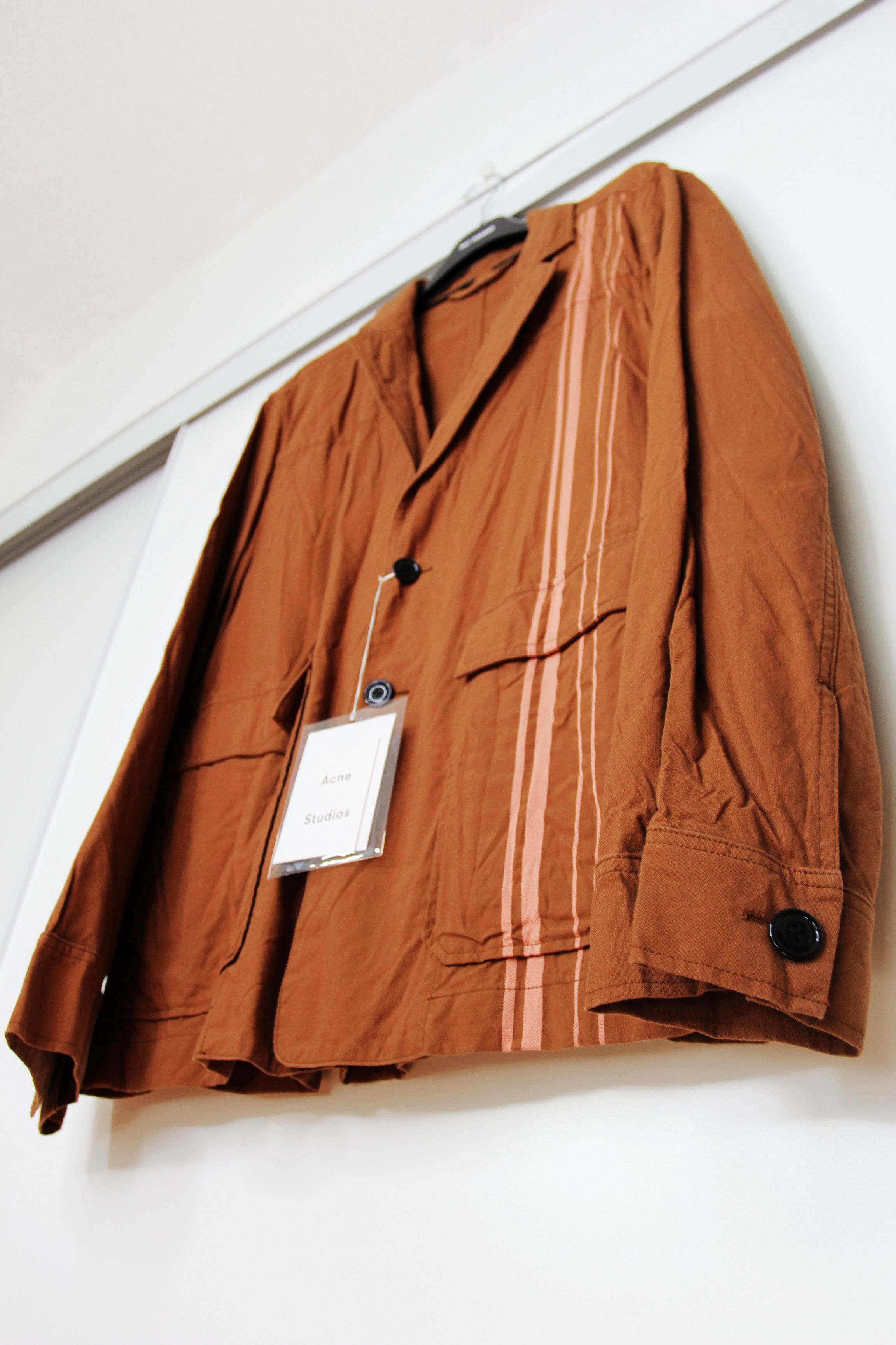 Acne Studios BNWT SS19 ACNE STUDIOS RACING STRIPE BLAZER 50 Size US M / EU 48-50 / 2 - 8 Thumbnail