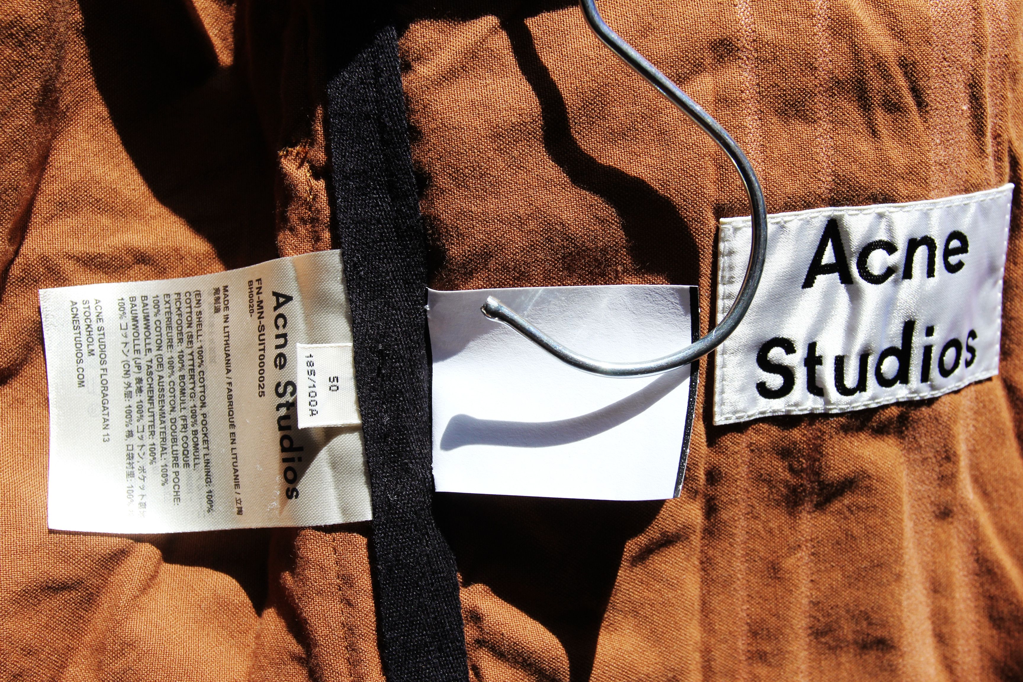Acne Studios BNWT SS19 ACNE STUDIOS RACING STRIPE BLAZER 50 Size US M / EU 48-50 / 2 - 12 Thumbnail