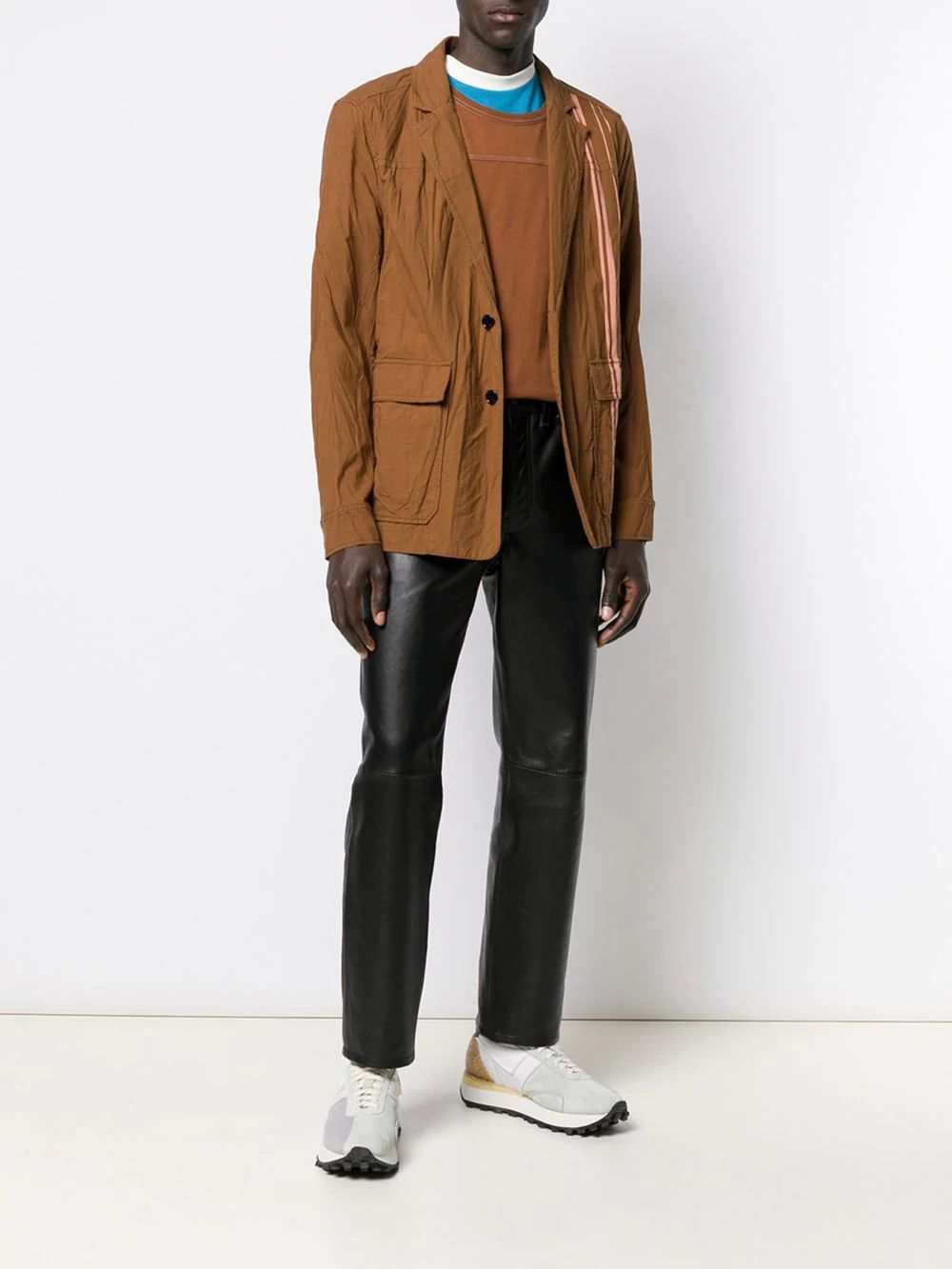Acne Studios BNWT SS19 ACNE STUDIOS RACING STRIPE BLAZER 50 Size US M / EU 48-50 / 2 - 17 Thumbnail