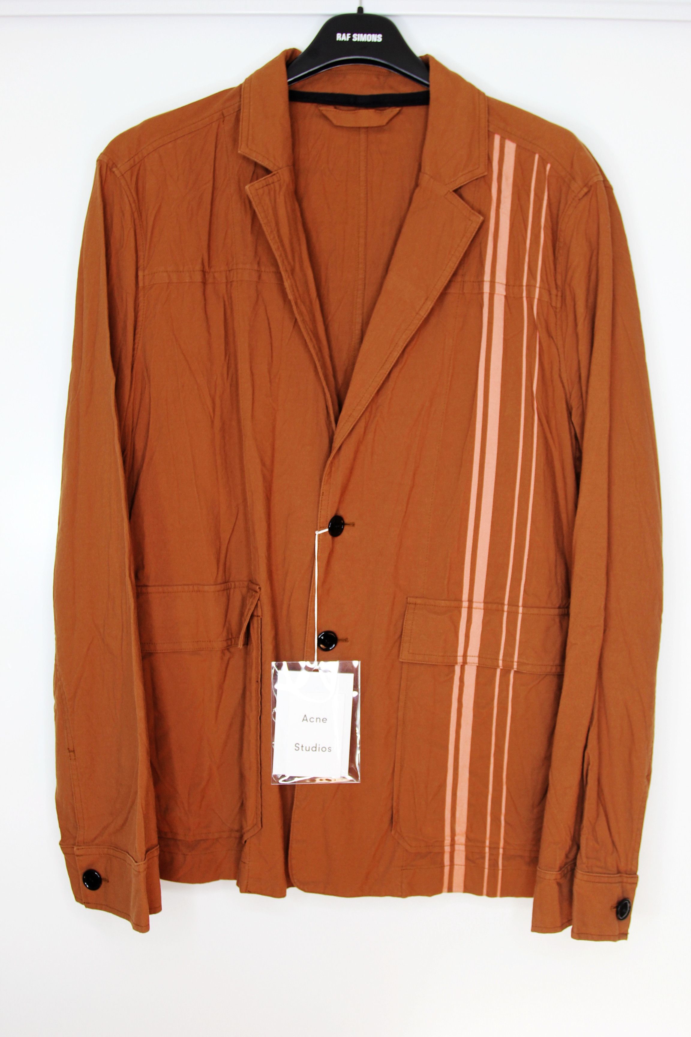 Acne Studios BNWT SS19 ACNE STUDIOS RACING STRIPE BLAZER 50 Size US M / EU 48-50 / 2 - 2 Thumbnail