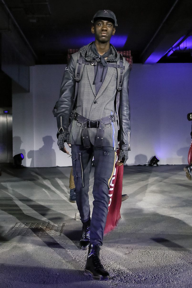 image of Ss19 Undercover Runway Look 31 Shadow Hoppers Jacket 1, Men's (Size Small)