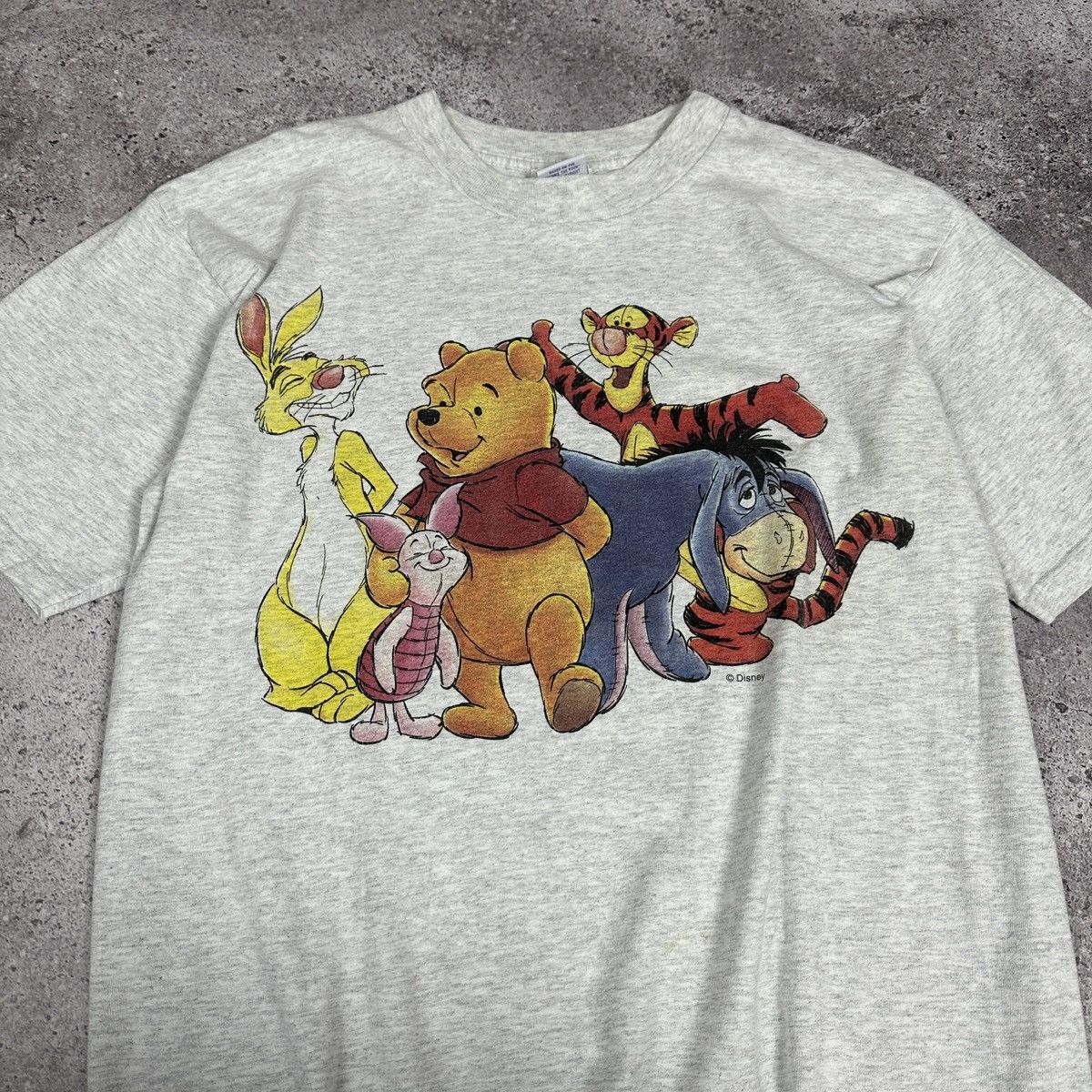 Vintage Vintage 90s Winnie Pooh and Friends tee Disney Cartoon rare Size US L / EU 52-54 / 3 - 4 Thumbnail