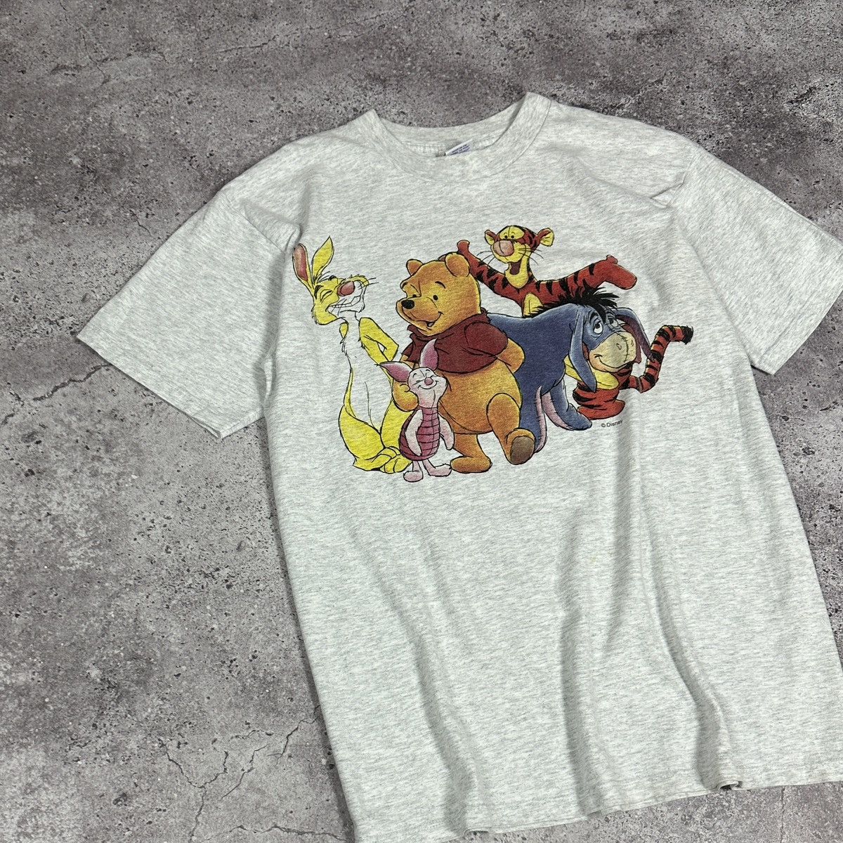 Vintage Vintage 90s Winnie Pooh and Friends tee Disney Cartoon rare Size US L / EU 52-54 / 3 - 3 Thumbnail