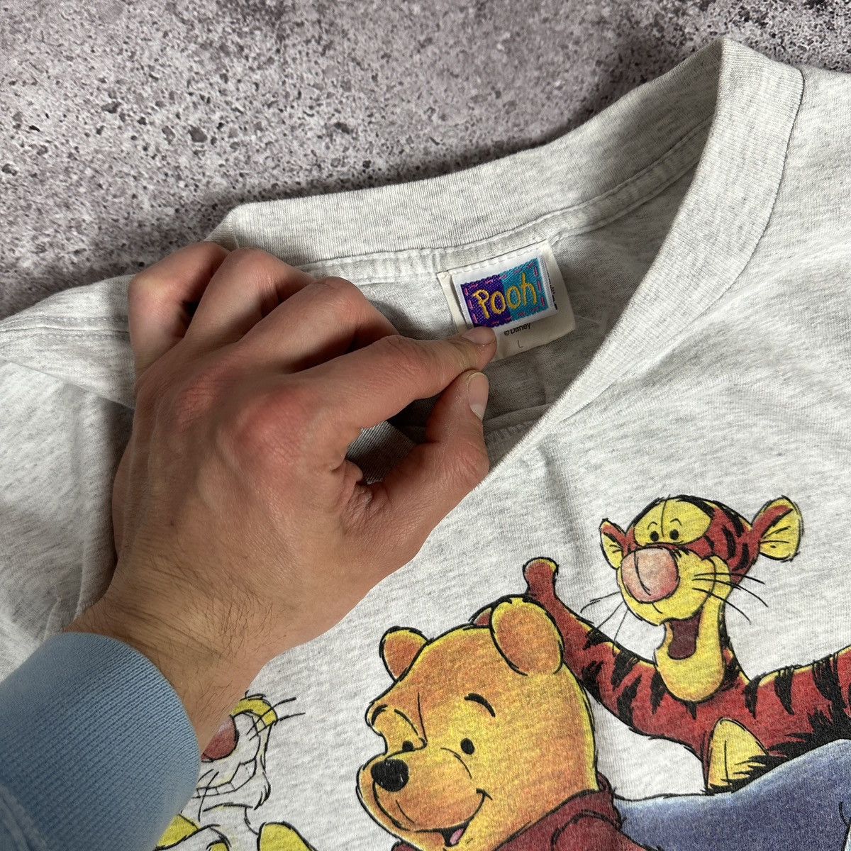 Vintage Vintage 90s Winnie Pooh and Friends tee Disney Cartoon rare Size US L / EU 52-54 / 3 - 6 Thumbnail