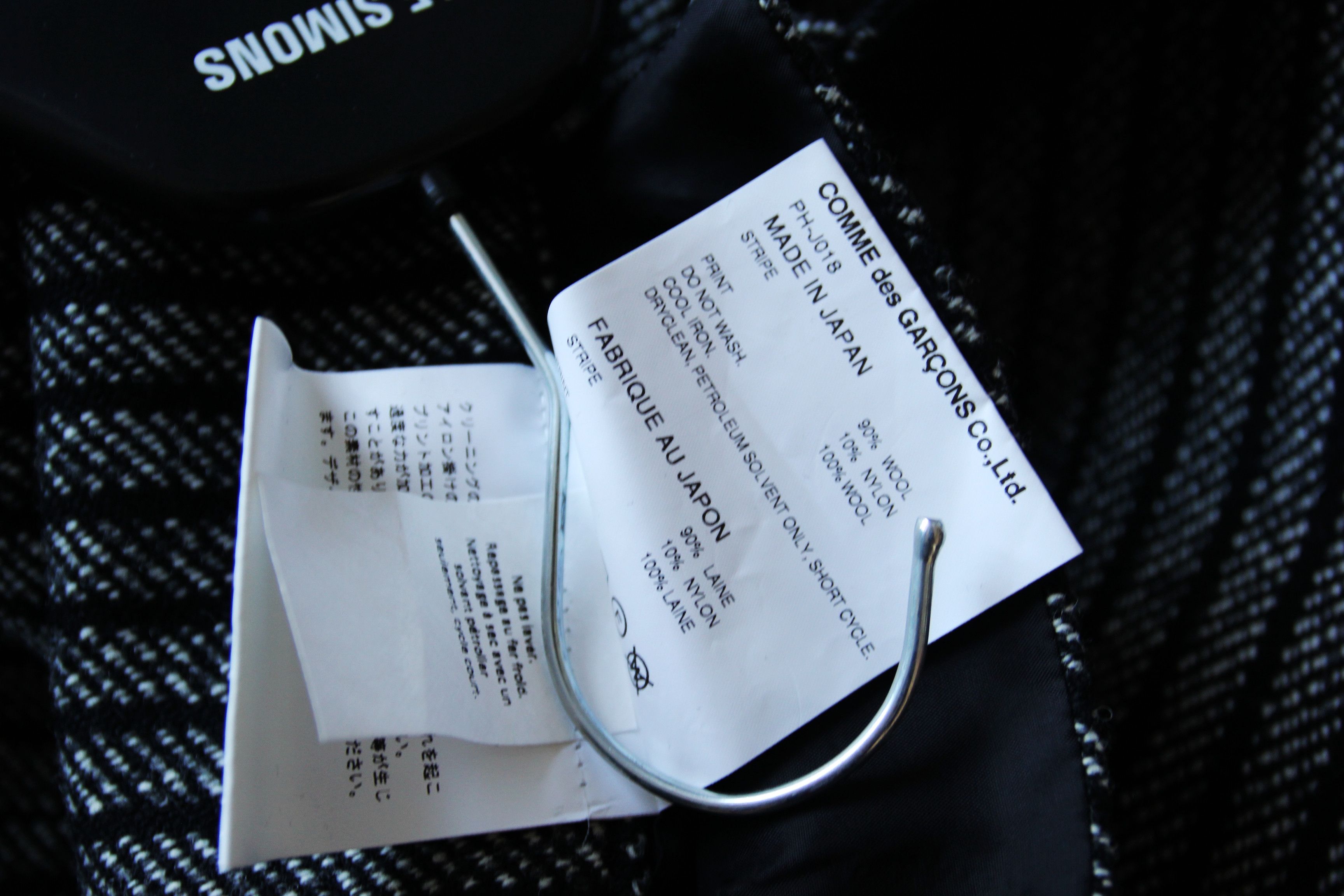 Comme des Garcons Homme Plus BNWT AW21 COMME DES GARCONS HOMME PLUS 2 IN 1 JACKET L Size US L / EU 52-54 / 3 - 15 Thumbnail