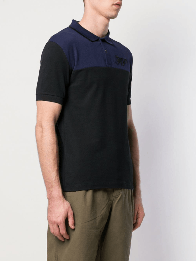 BNWT SS19 RAF SIMONS X FRED PERRY TWO TONE POLO SHIRT 42