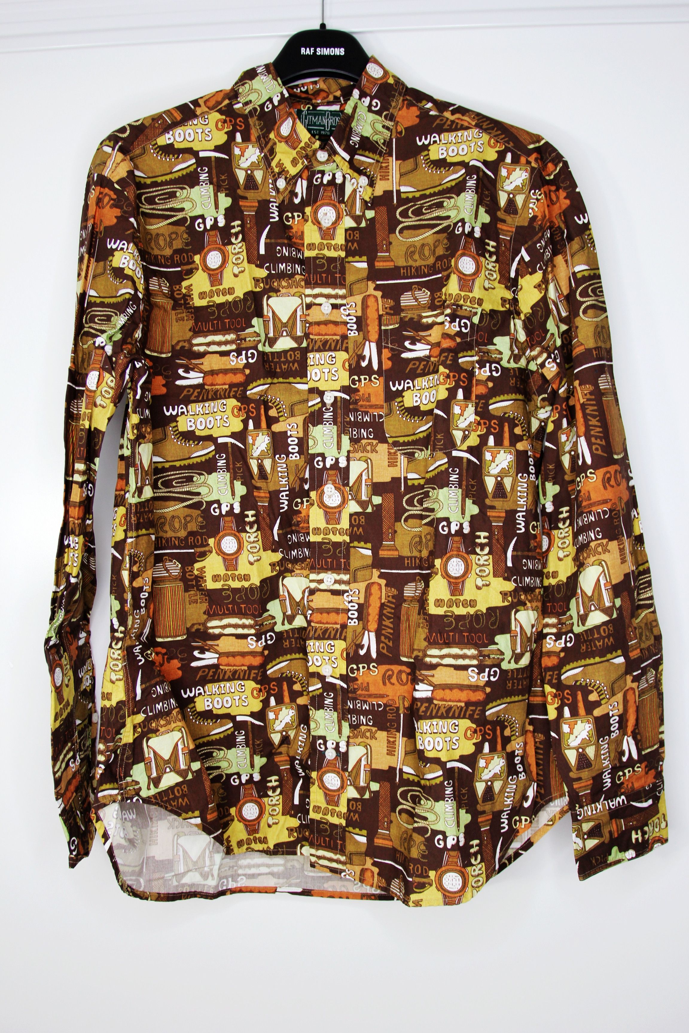 Gitman Bros. Vintage BNWT SS17 GITMAN BROS. VINTAGE CAMPING GEAR SHIRT L Size US L / EU 52-54 / 3 - 2 Thumbnail