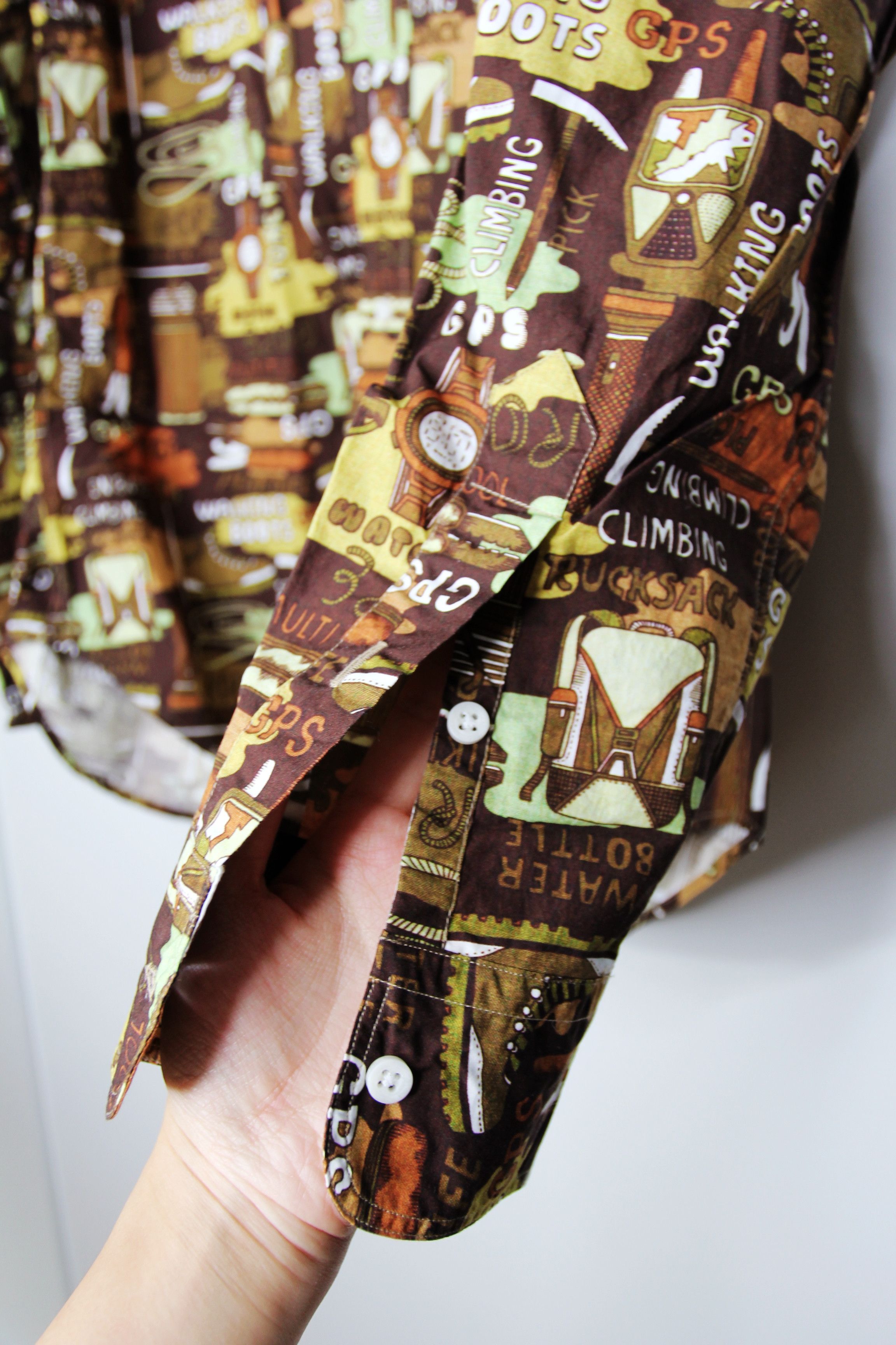 Gitman Bros. Vintage BNWT SS17 GITMAN BROS. VINTAGE CAMPING GEAR SHIRT L Size US L / EU 52-54 / 3 - 6 Thumbnail