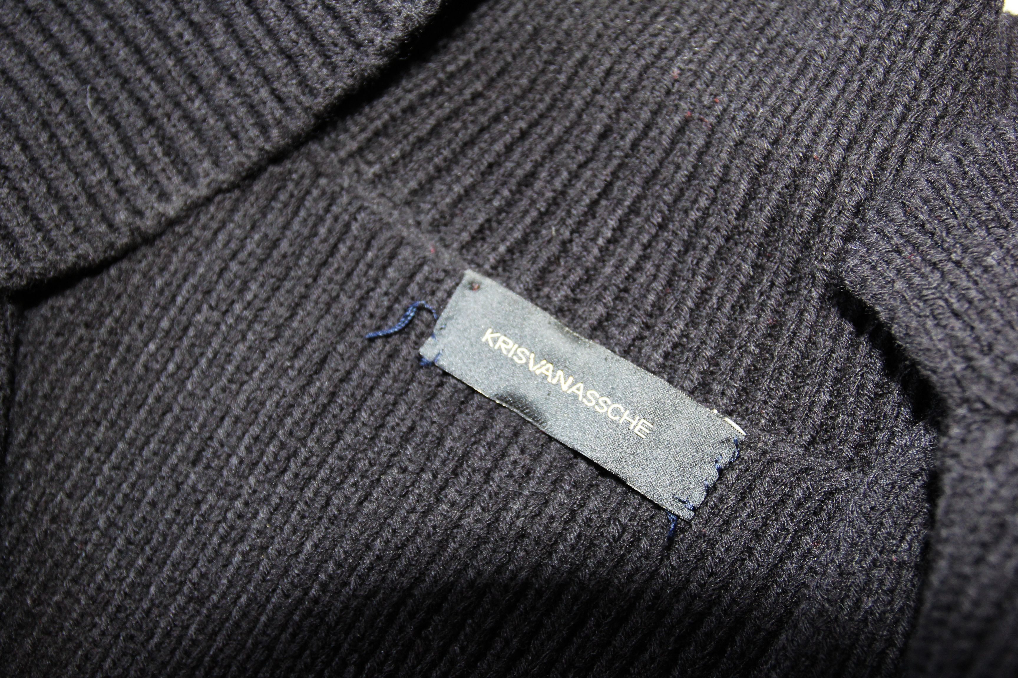 Kris Van Assche AW11 KRIS VAN ASSCHE OVERSIZED SWEATER S Size US S / EU 44-46 / 1 - 11 Thumbnail