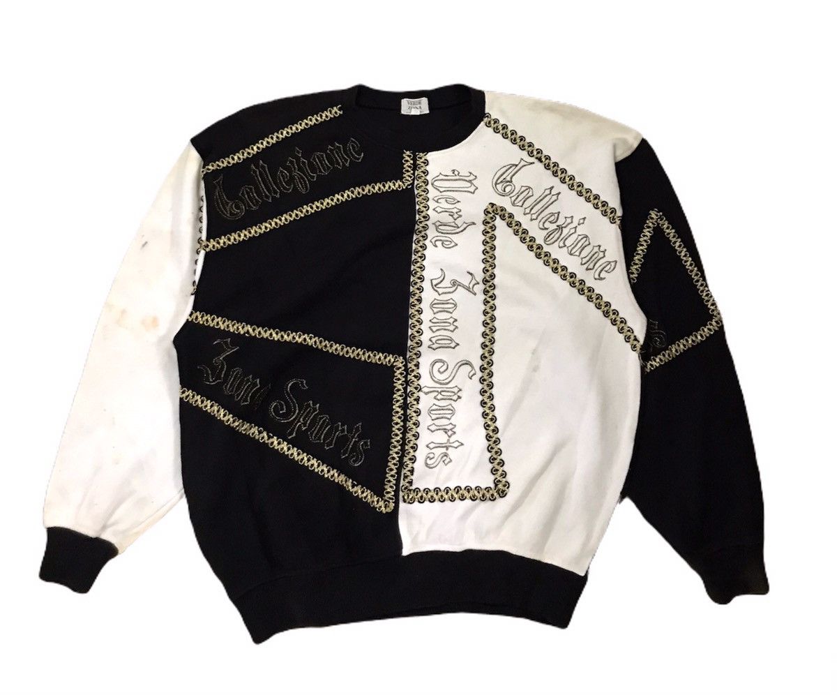 Other Verde Zone two tone colour overprinted sweatshirt Size US M / EU 48-50 / 2 - 1 Thumbnail