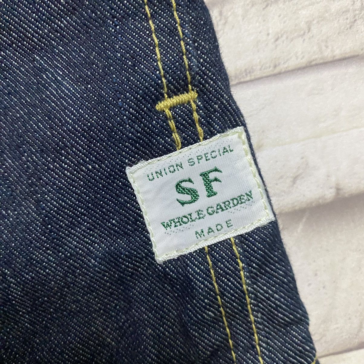 Sassafras Sassafras Fall Leaf Sprayer Indigo Denim Pants 13.05z Size US 31 - 13 Thumbnail