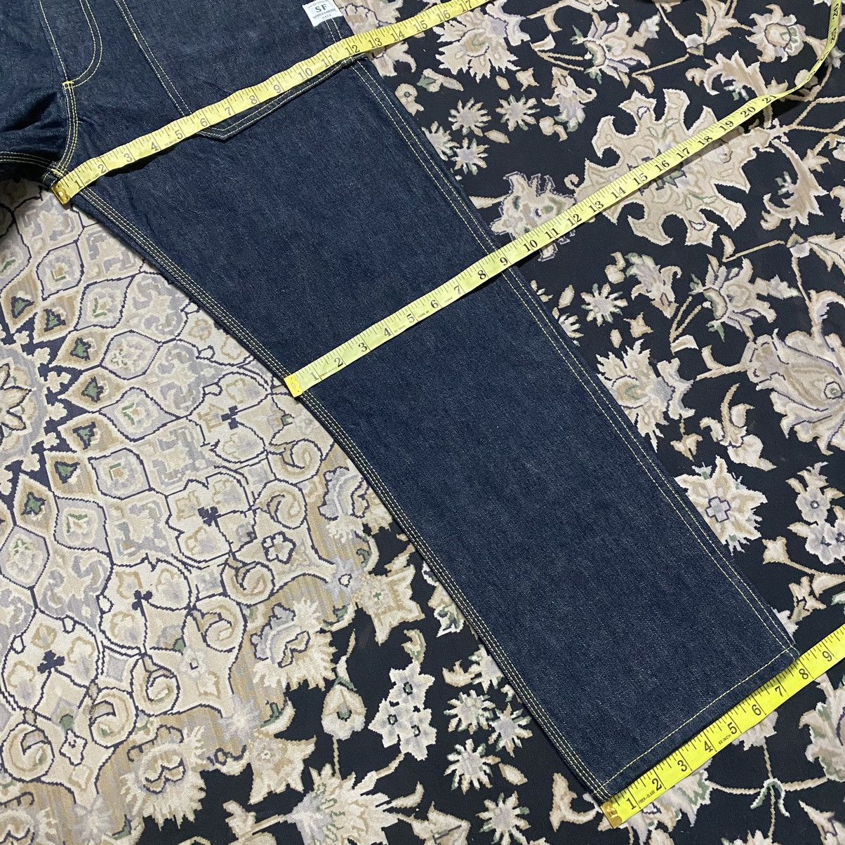 Sassafras Sassafras Fall Leaf Sprayer Indigo Denim Pants 13.05z Size US 31 - 21 Thumbnail