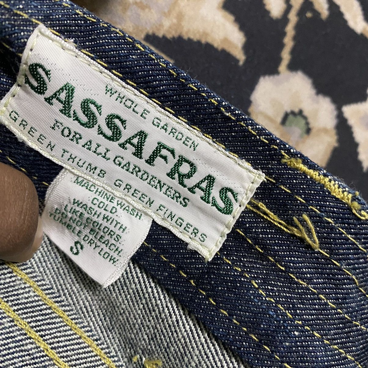 Sassafras Sassafras Fall Leaf Sprayer Indigo Denim Pants 13.05z Size US 31 - 16 Thumbnail