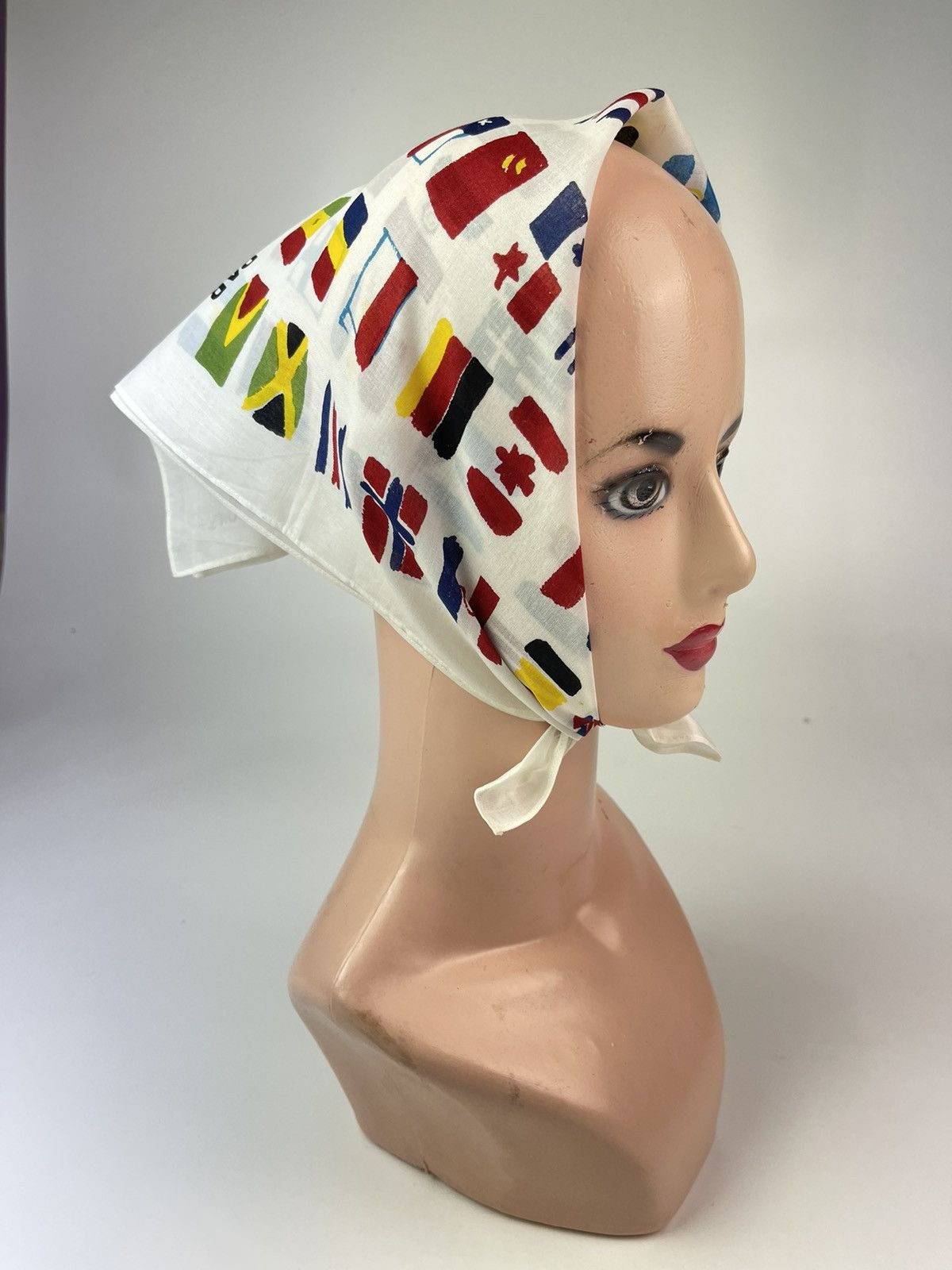 person's bandana handkerchief neckerchief scarf