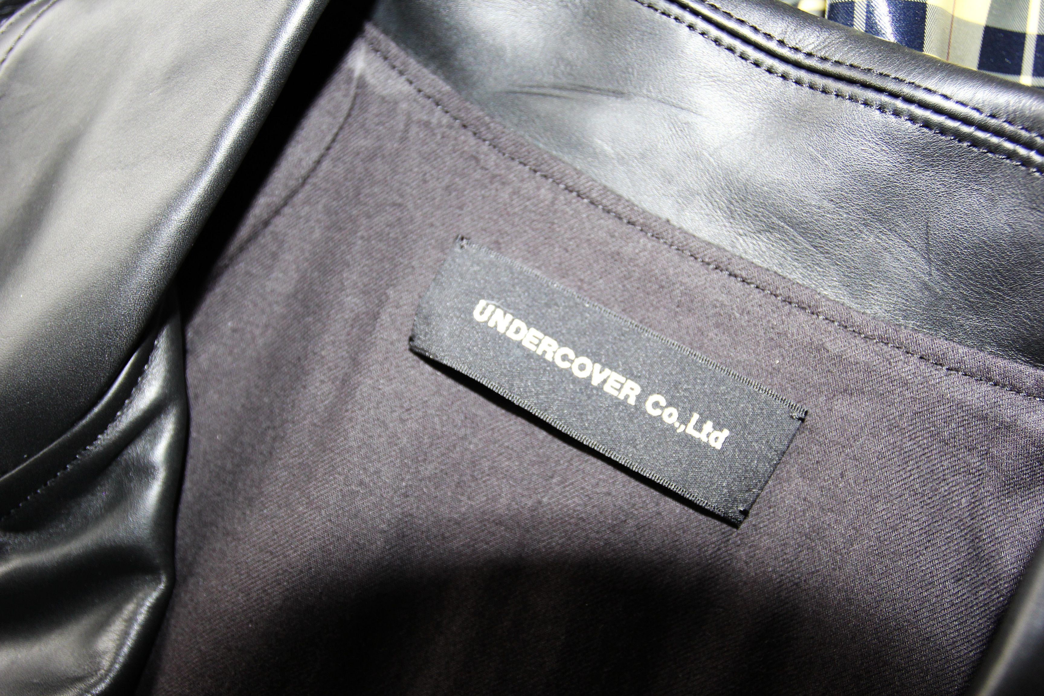 Undercover BNWT SS19 UNDERCOVER BOOTLEG TRUTH LEATHER JACKET 3 Size US L / EU 52-54 / 3 - 12 Thumbnail