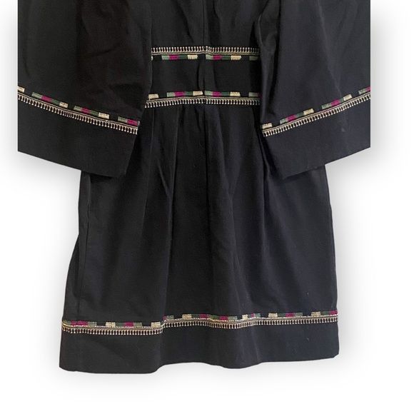 Isabel Marant NWT Isabel MARANT Dress, Embroidered Shyne Black Dress, Siz Size M / US 6-8 / IT 42-44 - 6 Thumbnail