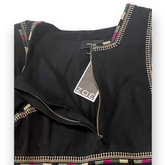 Isabel Marant NWT Isabel MARANT Dress, Embroidered Shyne Black Dress, Siz Size M / US 6-8 / IT 42-44 - 9 Thumbnail