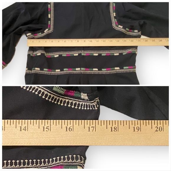 Isabel Marant NWT Isabel MARANT Dress, Embroidered Shyne Black Dress, Siz Size M / US 6-8 / IT 42-44 - 13 Thumbnail