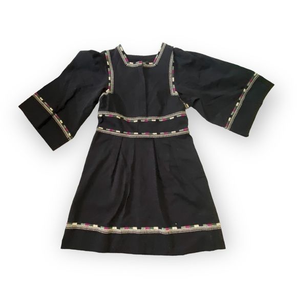 Isabel Marant NWT Isabel MARANT Dress, Embroidered Shyne Black Dress, Siz Size M / US 6-8 / IT 42-44 - 7 Thumbnail