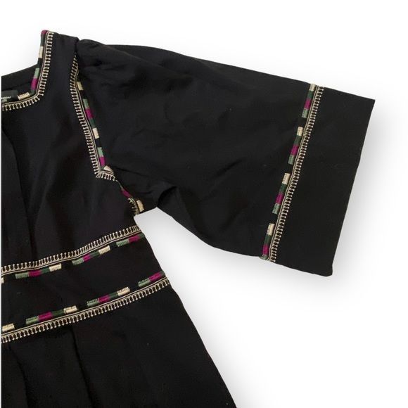 Isabel Marant NWT Isabel MARANT Dress, Embroidered Shyne Black Dress, Siz Size M / US 6-8 / IT 42-44 - 8 Thumbnail