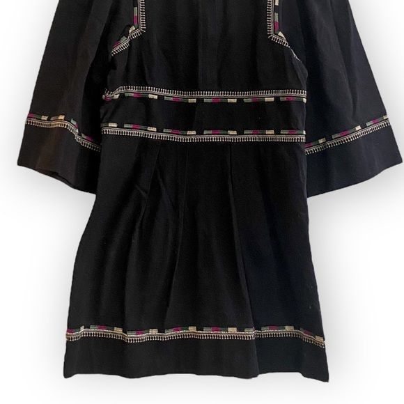 Isabel Marant NWT Isabel MARANT Dress, Embroidered Shyne Black Dress, Siz Size M / US 6-8 / IT 42-44 - 4 Thumbnail