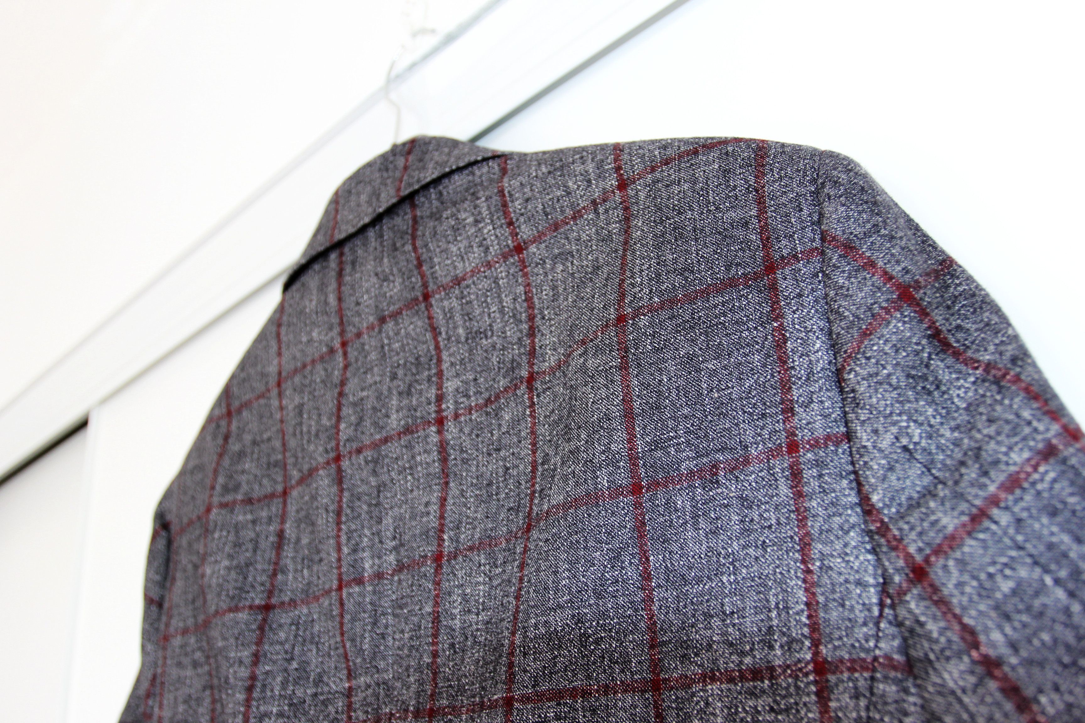 SAND BNWT AW20 SAND COPENHAGEN STAR NAPOLI CHECK JACKET 48 Size US M / EU 48-50 / 2 - 6 Thumbnail