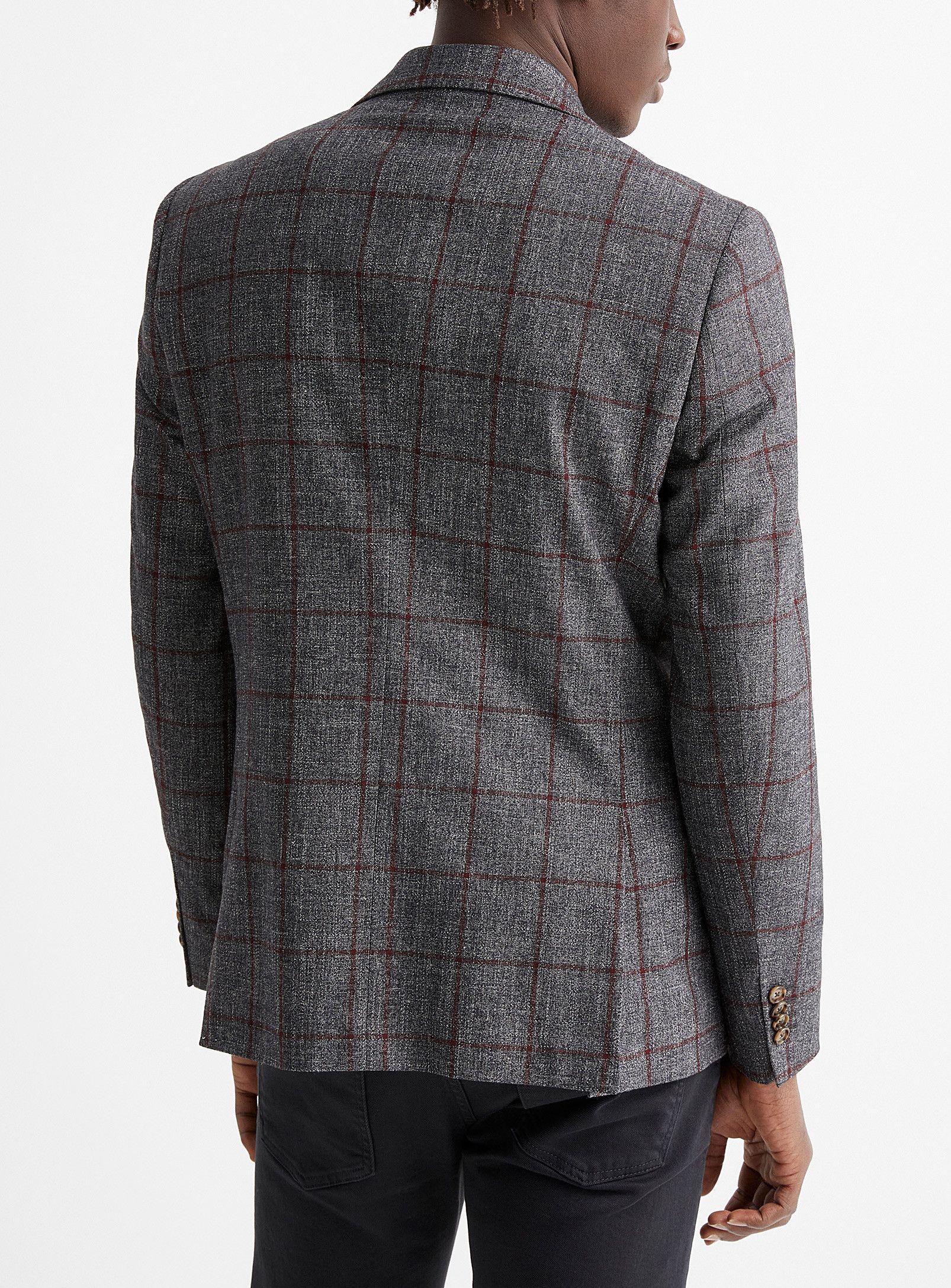 SAND BNWT AW20 SAND COPENHAGEN STAR NAPOLI CHECK JACKET 48 Size US M / EU 48-50 / 2 - 12 Thumbnail