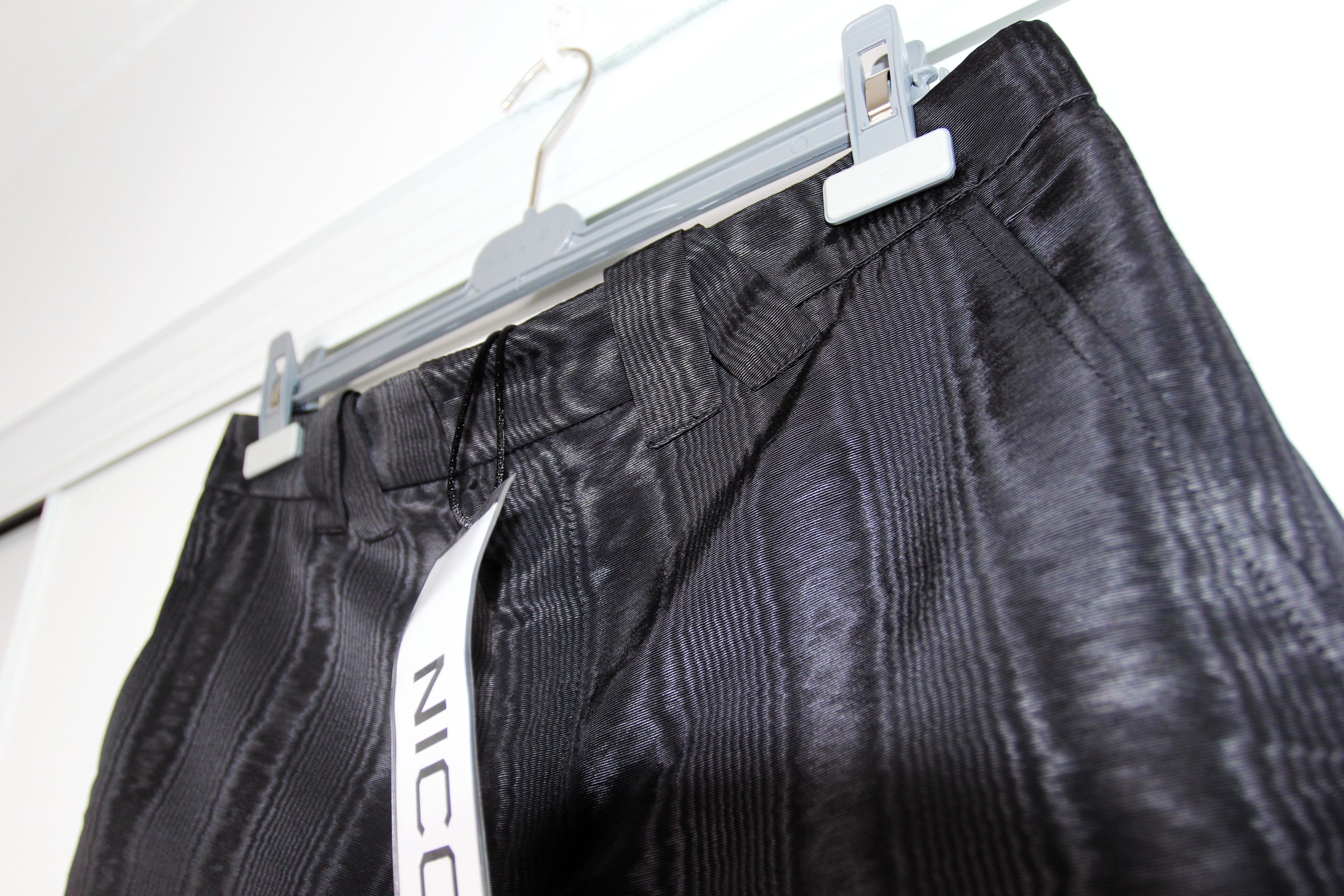 Nicomede Talavera BNWT SS20 NICOMEDE EPISODE 1 MOIRE UNIFORM SHORTS M Size US 32 / EU 48 - 3 Thumbnail