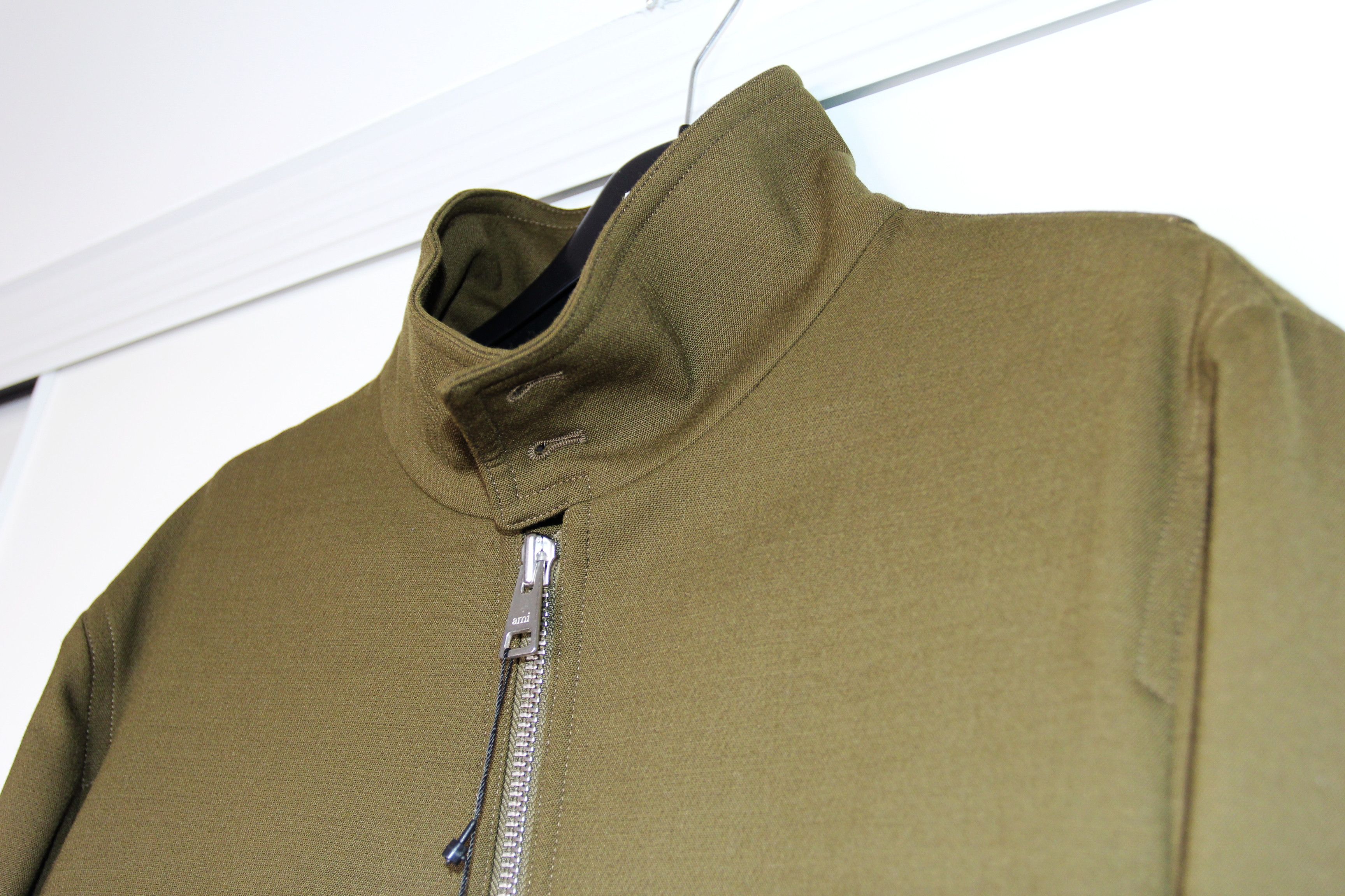 AMI BNWT AW17 AMI KHAKI ZIPPED JACKET L Size US L / EU 52-54 / 3 - 4 Thumbnail