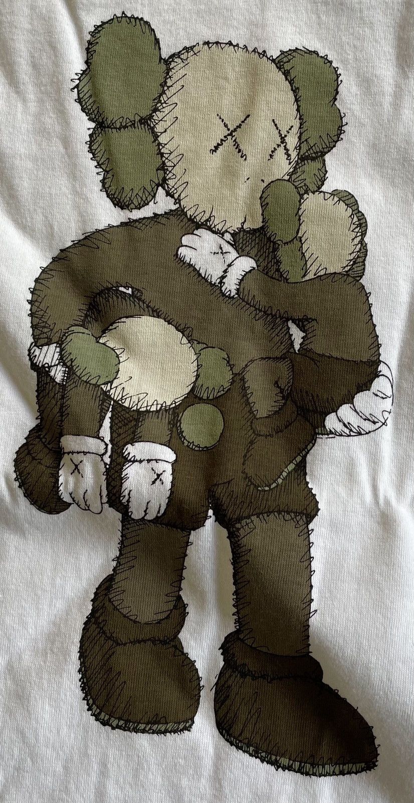 Kaws × Uniqlo 2XL XXL UT White Clean Slate Tee Shirt Plush Figure First Size US XXL / EU 58 / 5 - 2 Thumbnail