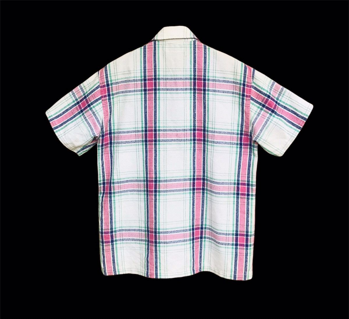 Blue Blue Japan H.R Market twin pocket checkered shortsleeve made in Japan Size US M / EU 48-50 / 2 - 3 Thumbnail