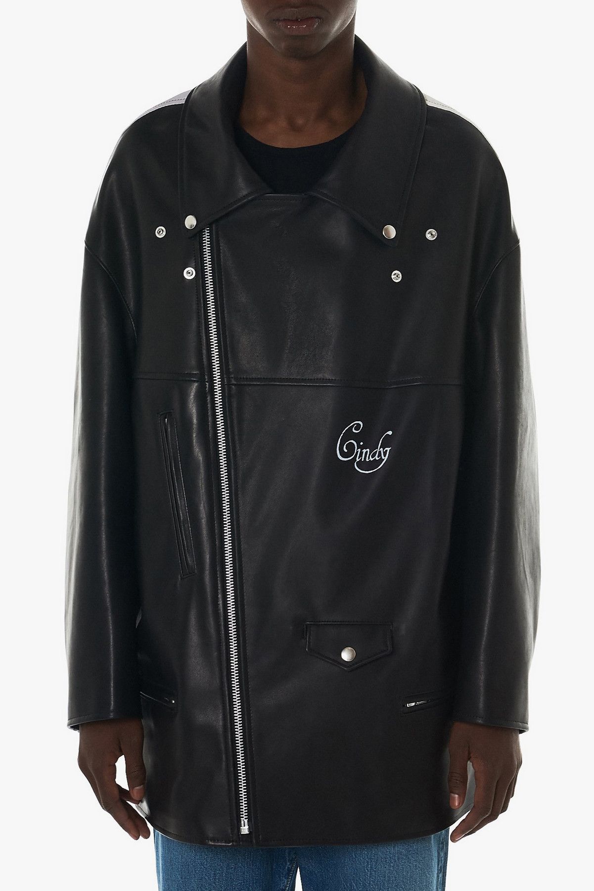 Undercover BNWT SS18 UNDERCOVER x CINDY SHERMAN BIKER LEATHER JACKET 2 Size US M / EU 48-50 / 2 - 14 Thumbnail