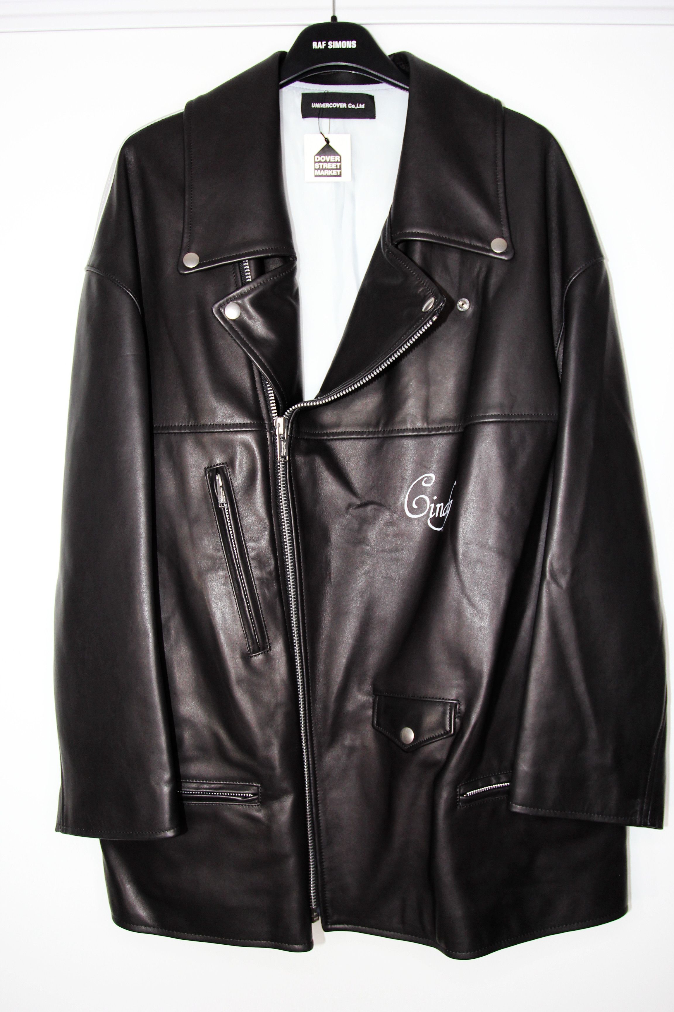 Undercover BNWT SS18 UNDERCOVER x CINDY SHERMAN BIKER LEATHER JACKET 2 Size US M / EU 48-50 / 2 - 2 Thumbnail